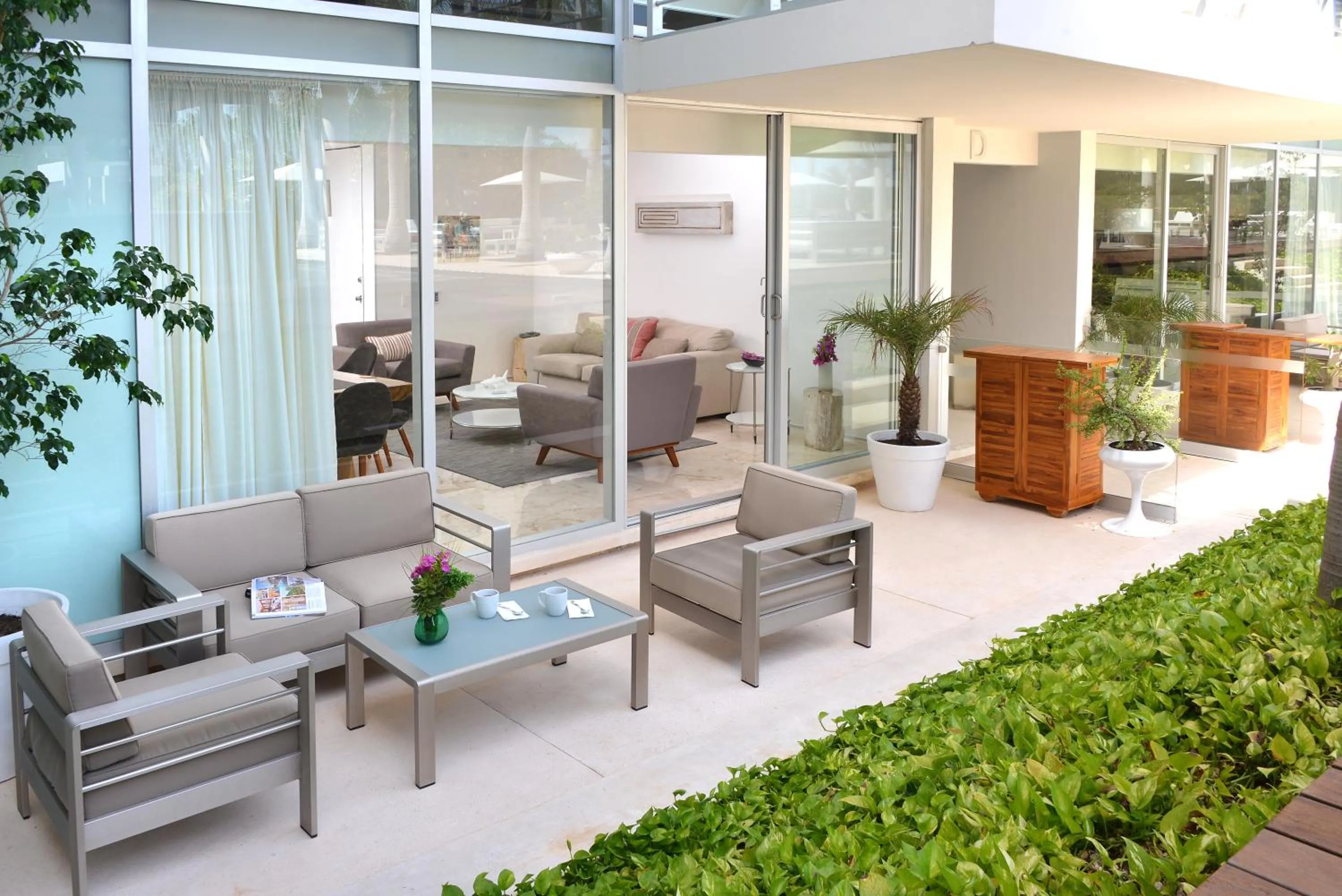 Seating area in Magia Beachside Condo