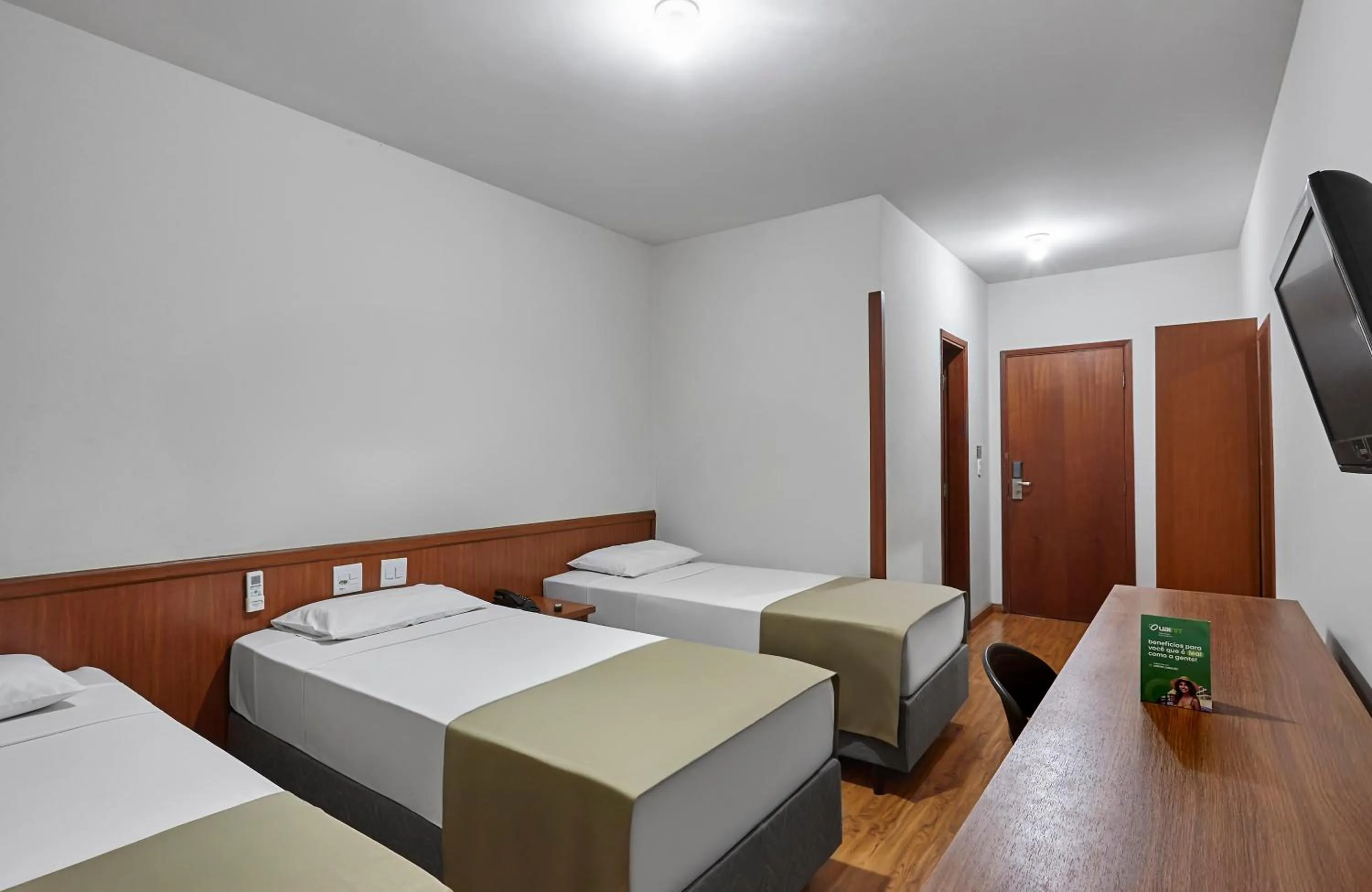 Bedroom, Bed in Hotel Nacional Inn Limeira