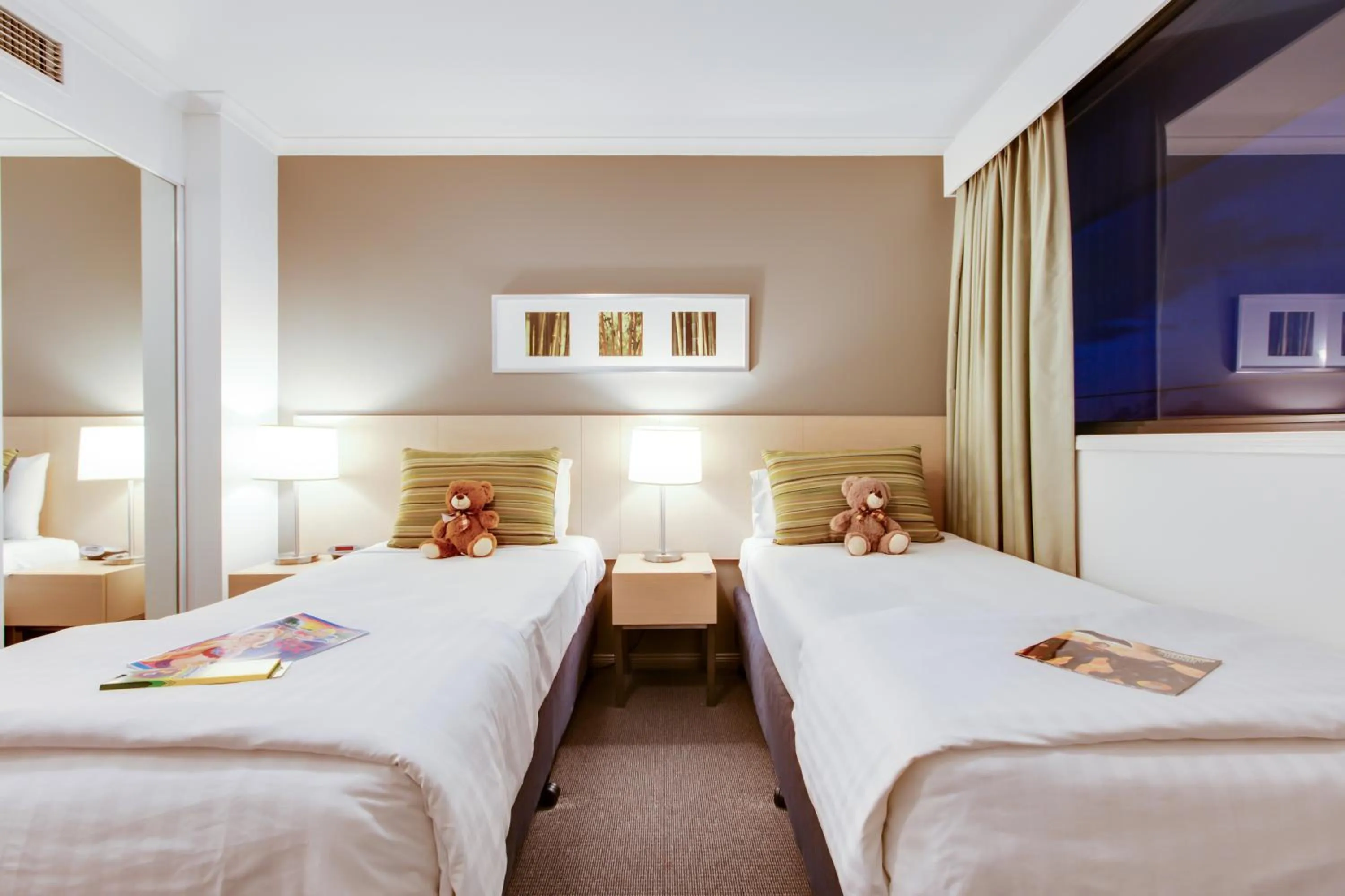 Bedroom in Oakwood Hotel & Apartments Brisbane