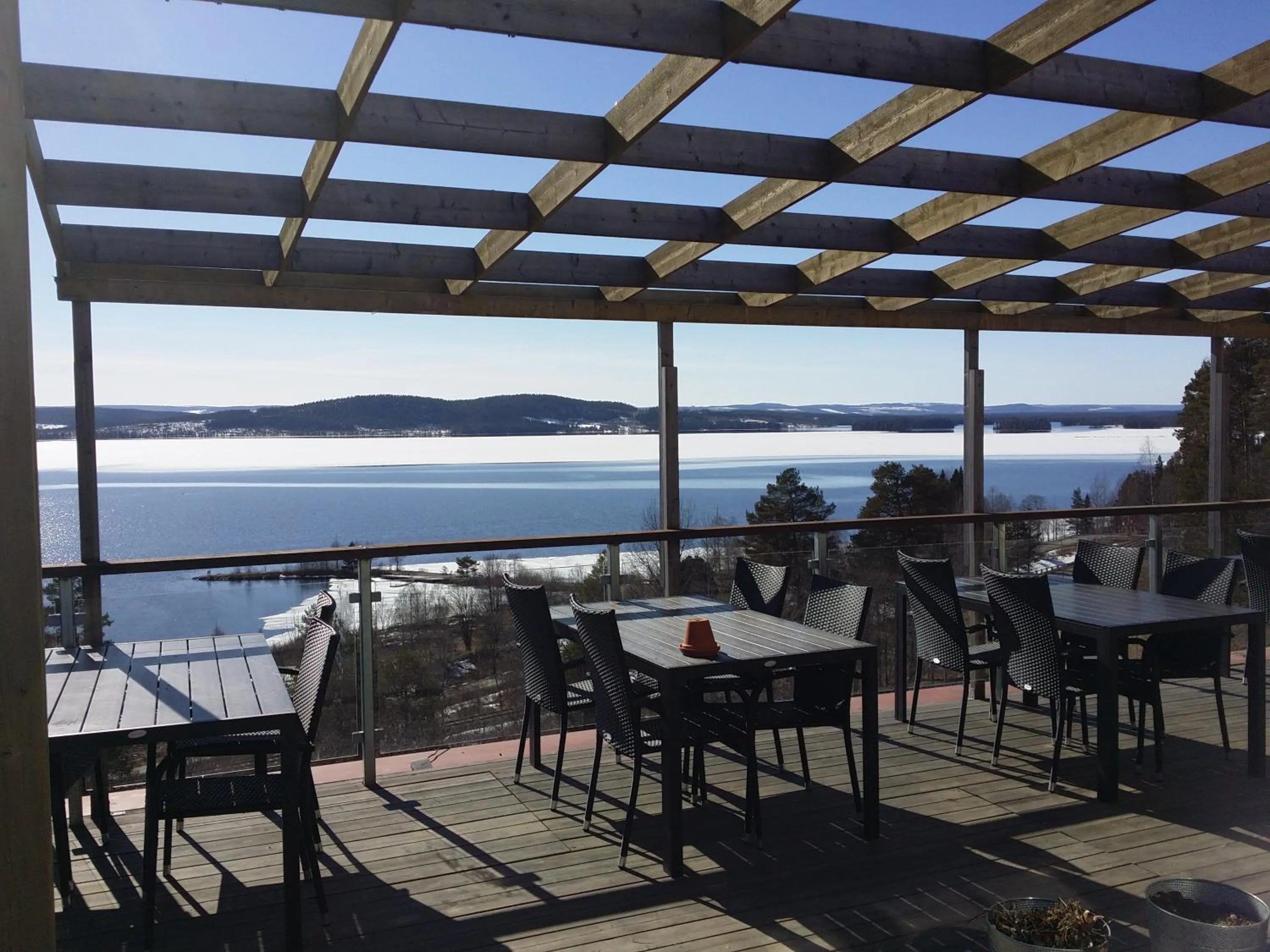 Patio in Hotell Wilhelmina