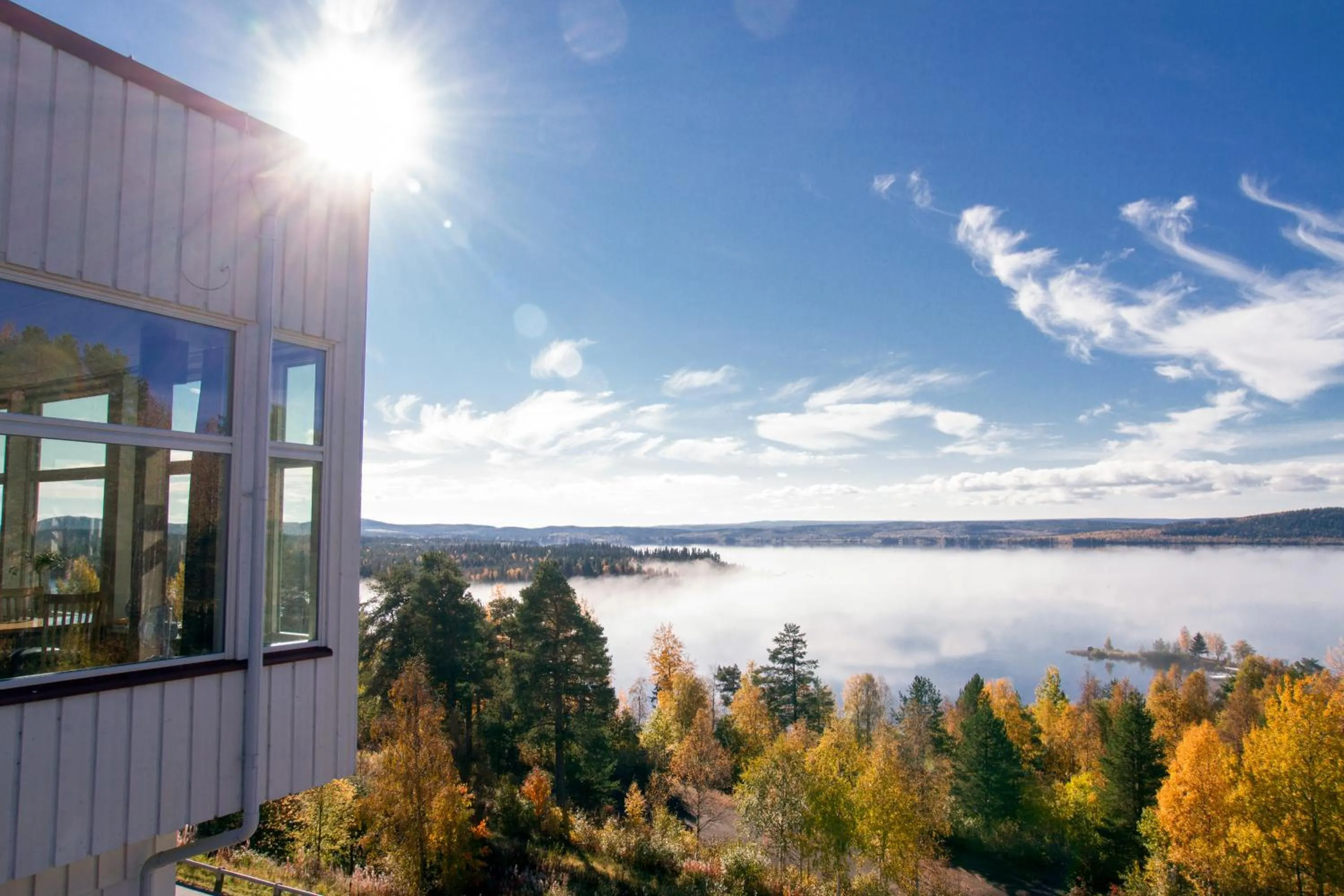 River view in Hotell Wilhelmina