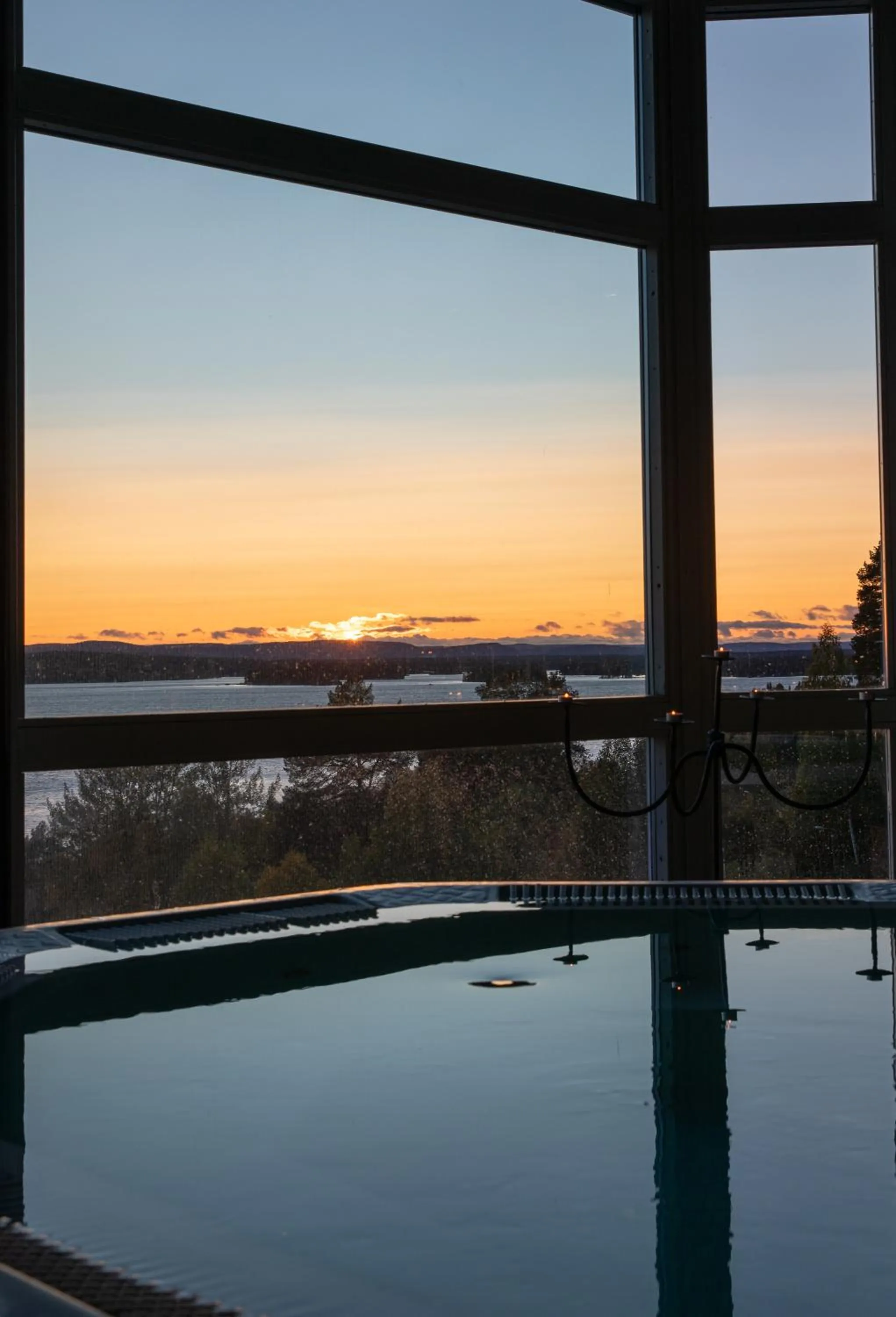 Hot Tub in Hotell Wilhelmina