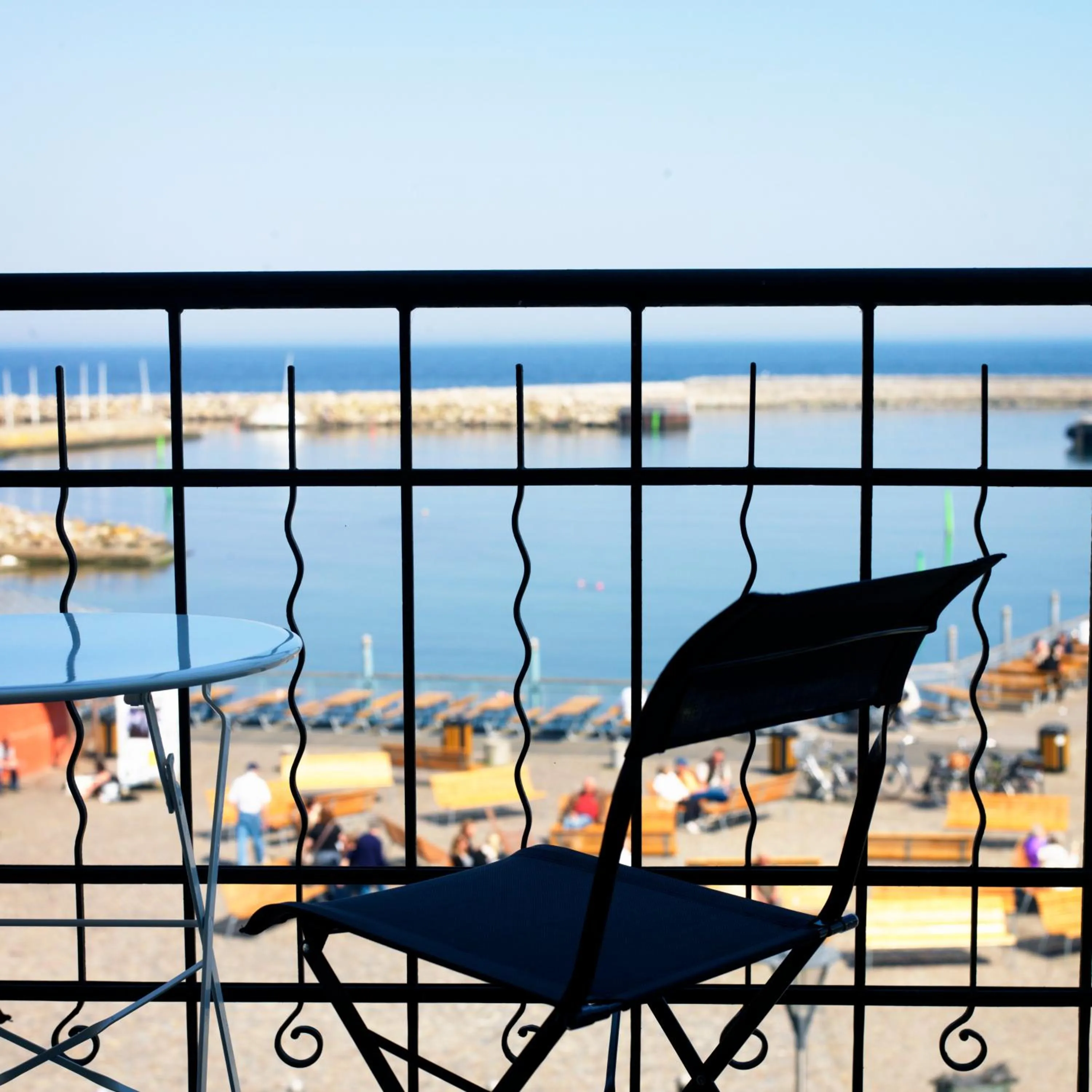 Balcony/Terrace in Hotel Kockska Gården