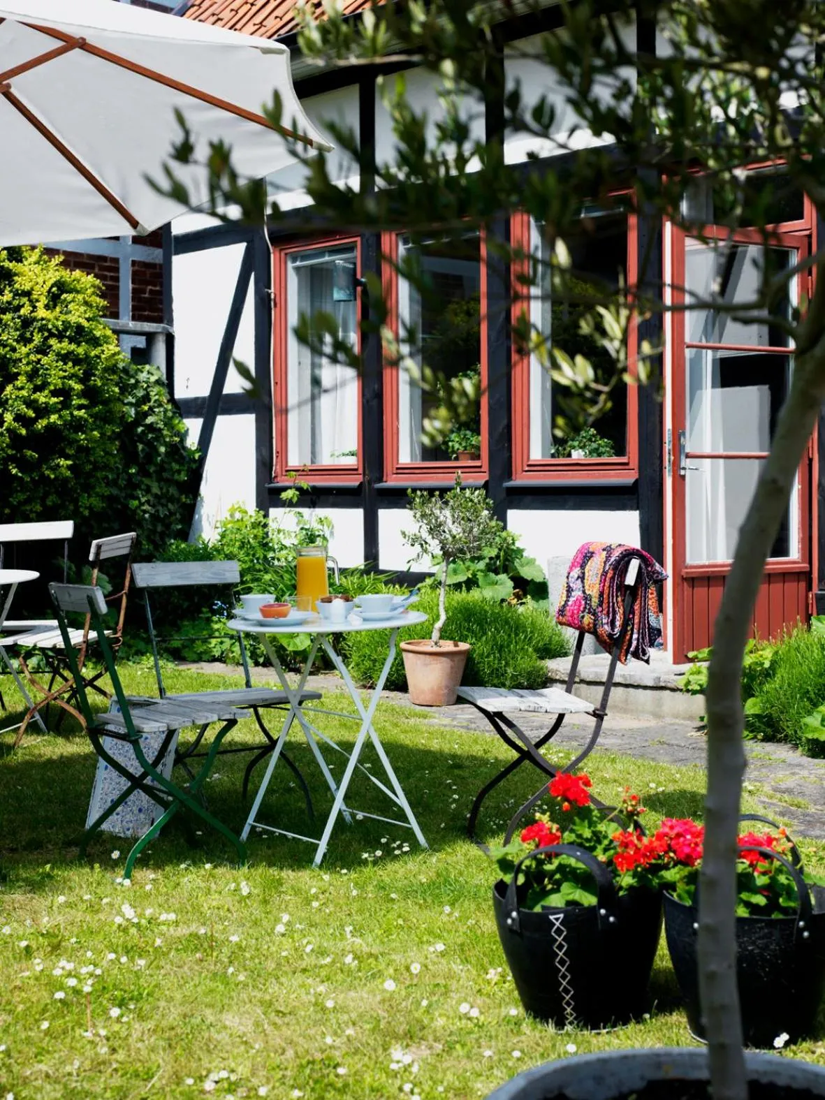 Garden in Hotel Kockska Gården