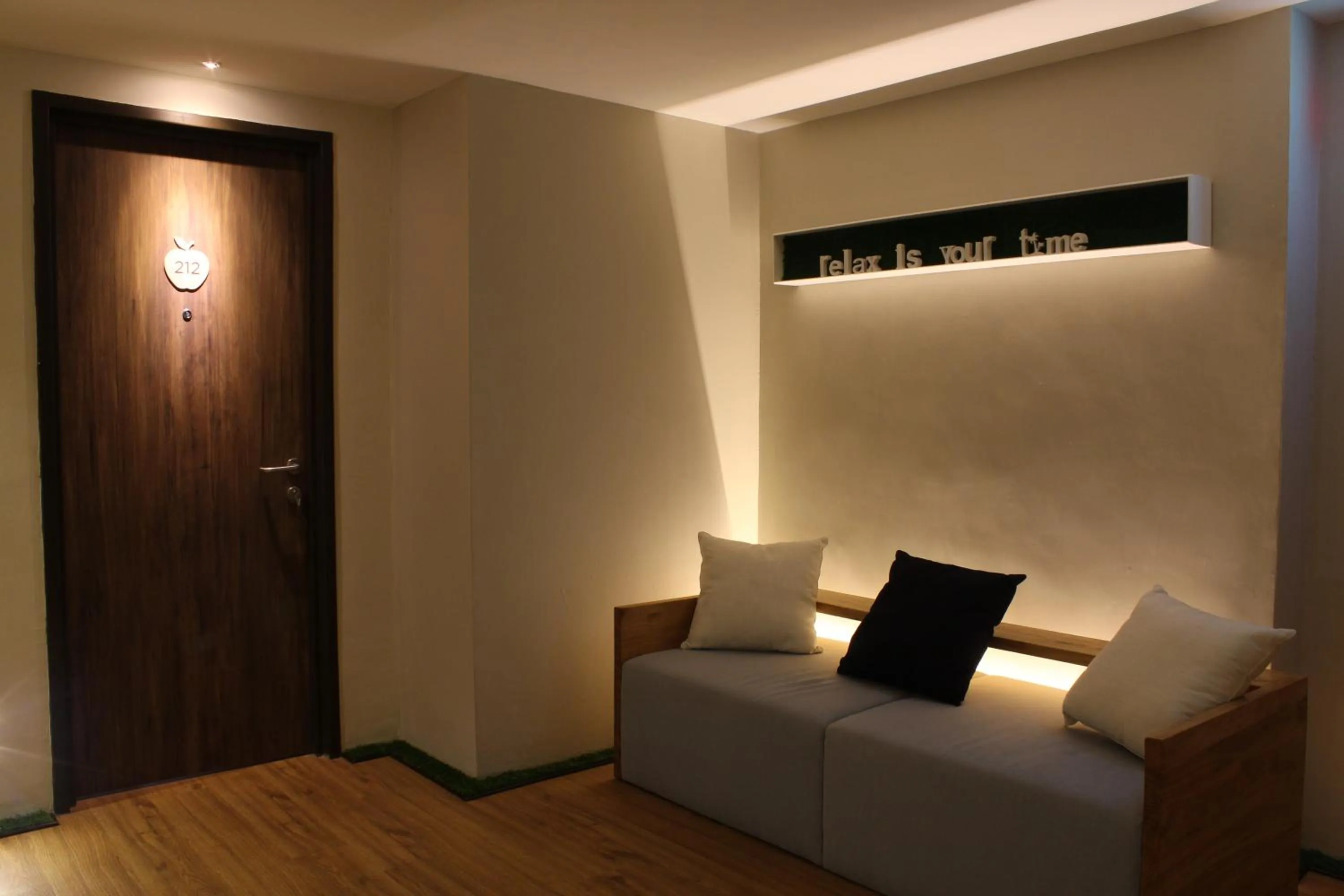 Seating area in Sojourn Spa Hotel