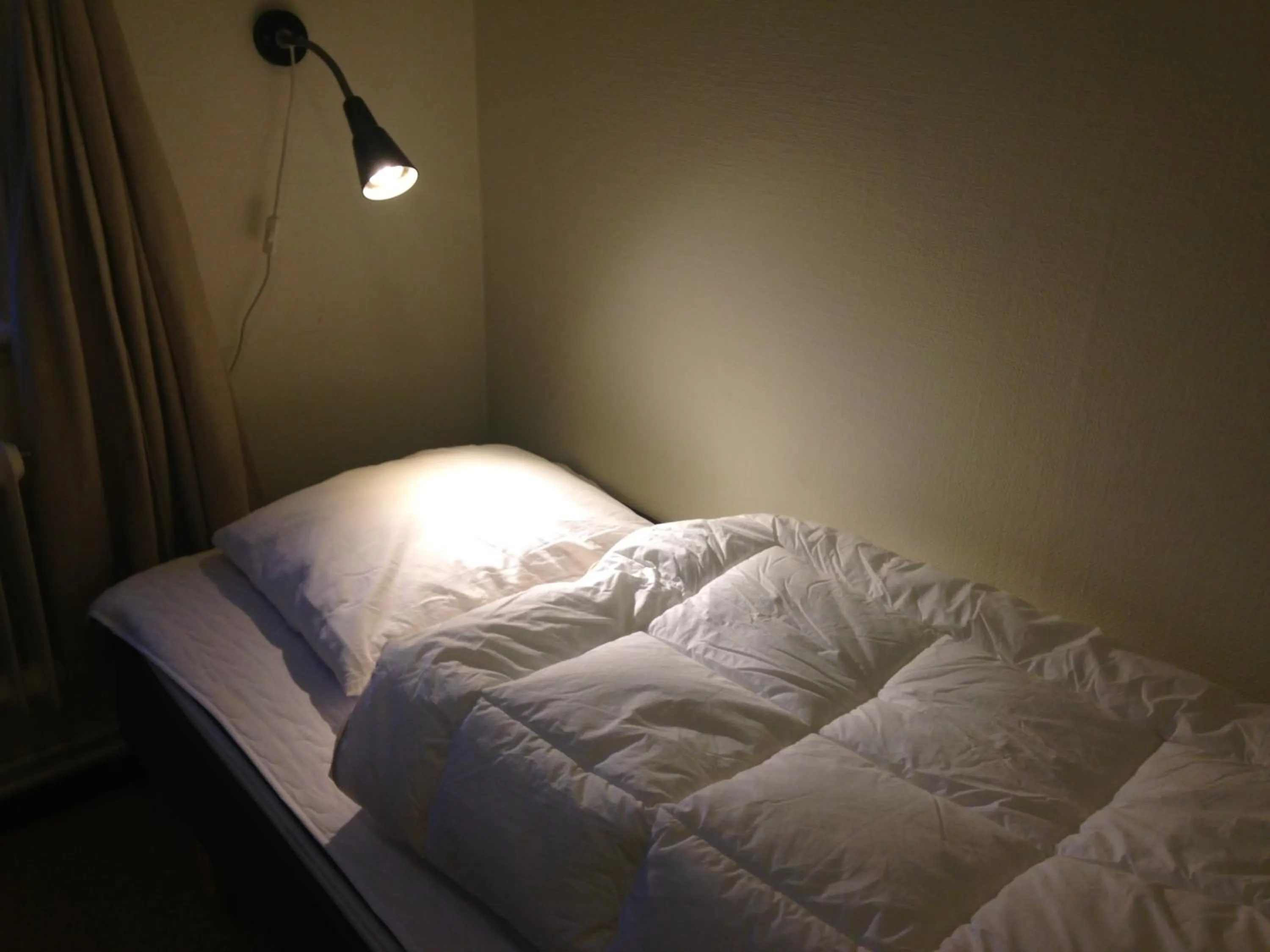 Decorative detail, Bed in Ronneby Brunnspark Vandrarhem och B&B