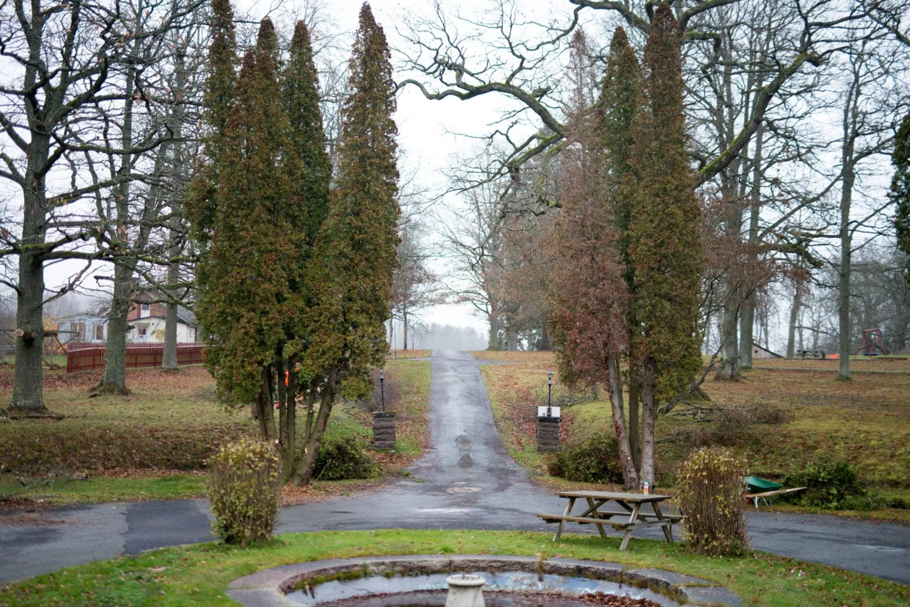 Patio in Tokeryds Herrgård