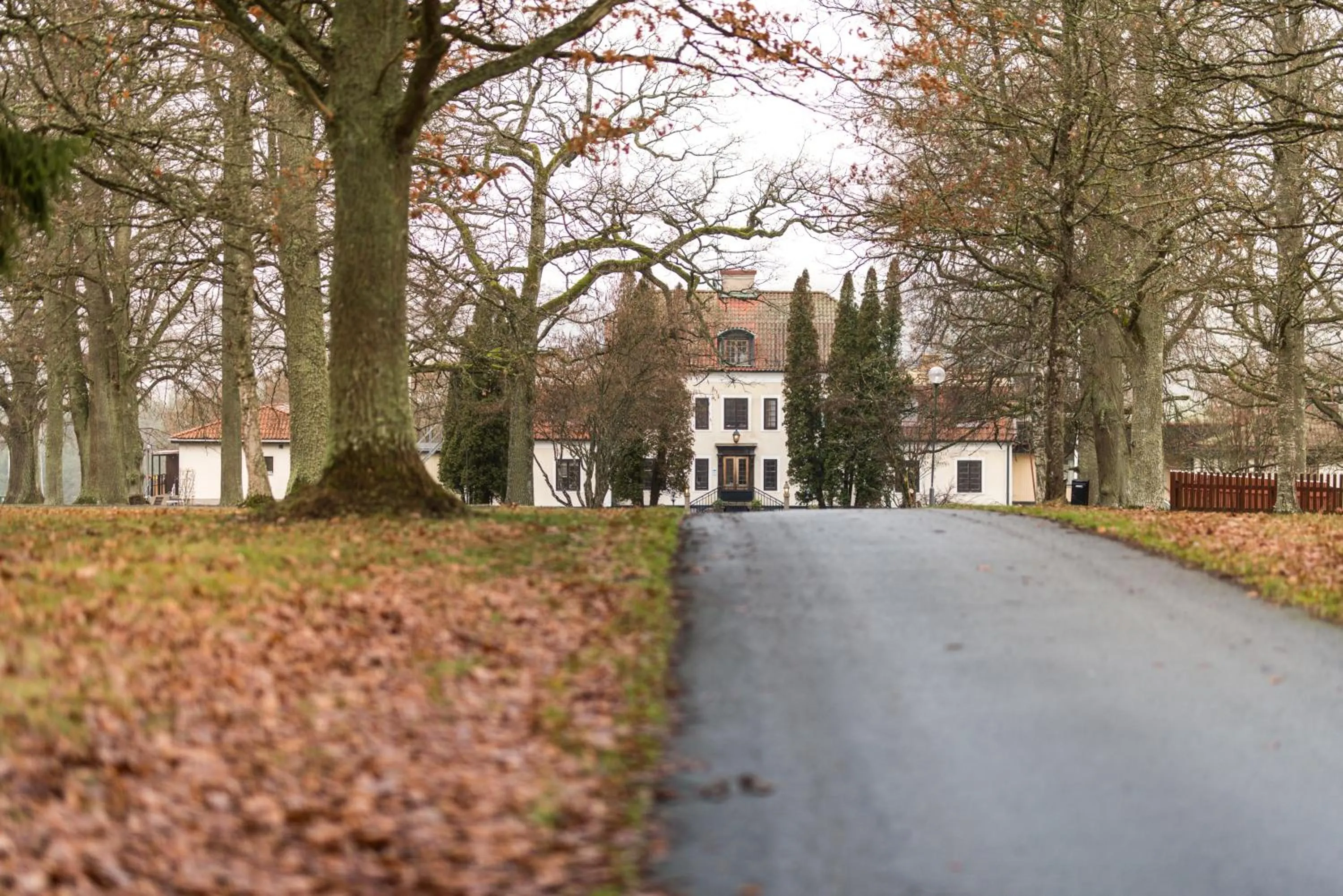 Facade/entrance in Tokeryds Herrgård