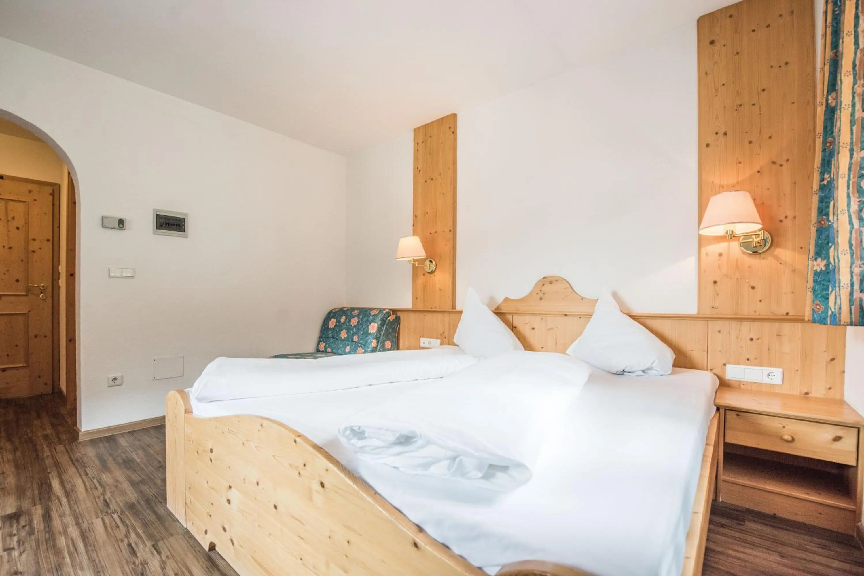 Photo of the whole room, Bed in Hotel Rosenheim