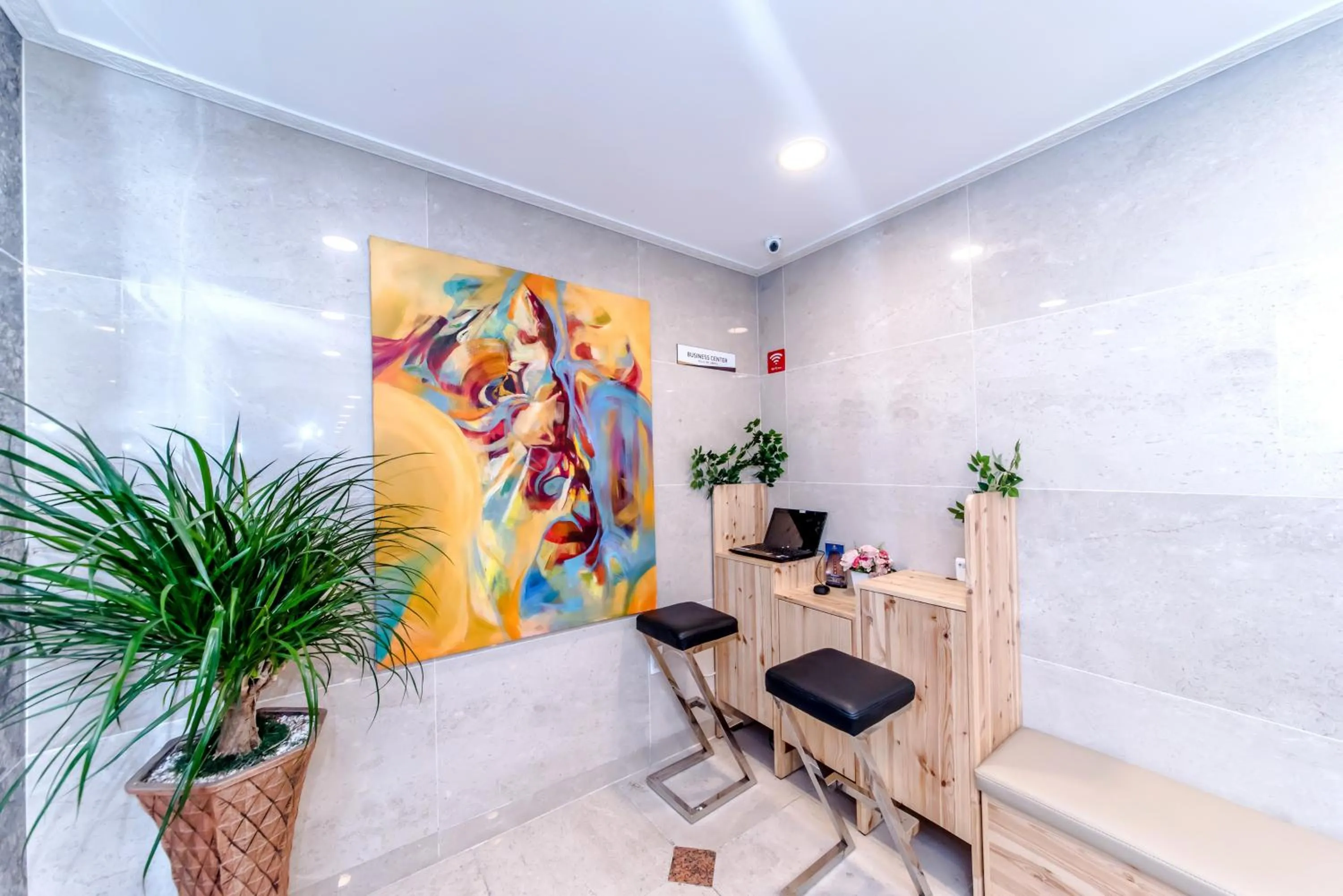 Lobby or reception in Index Hotel J Dream Jeju