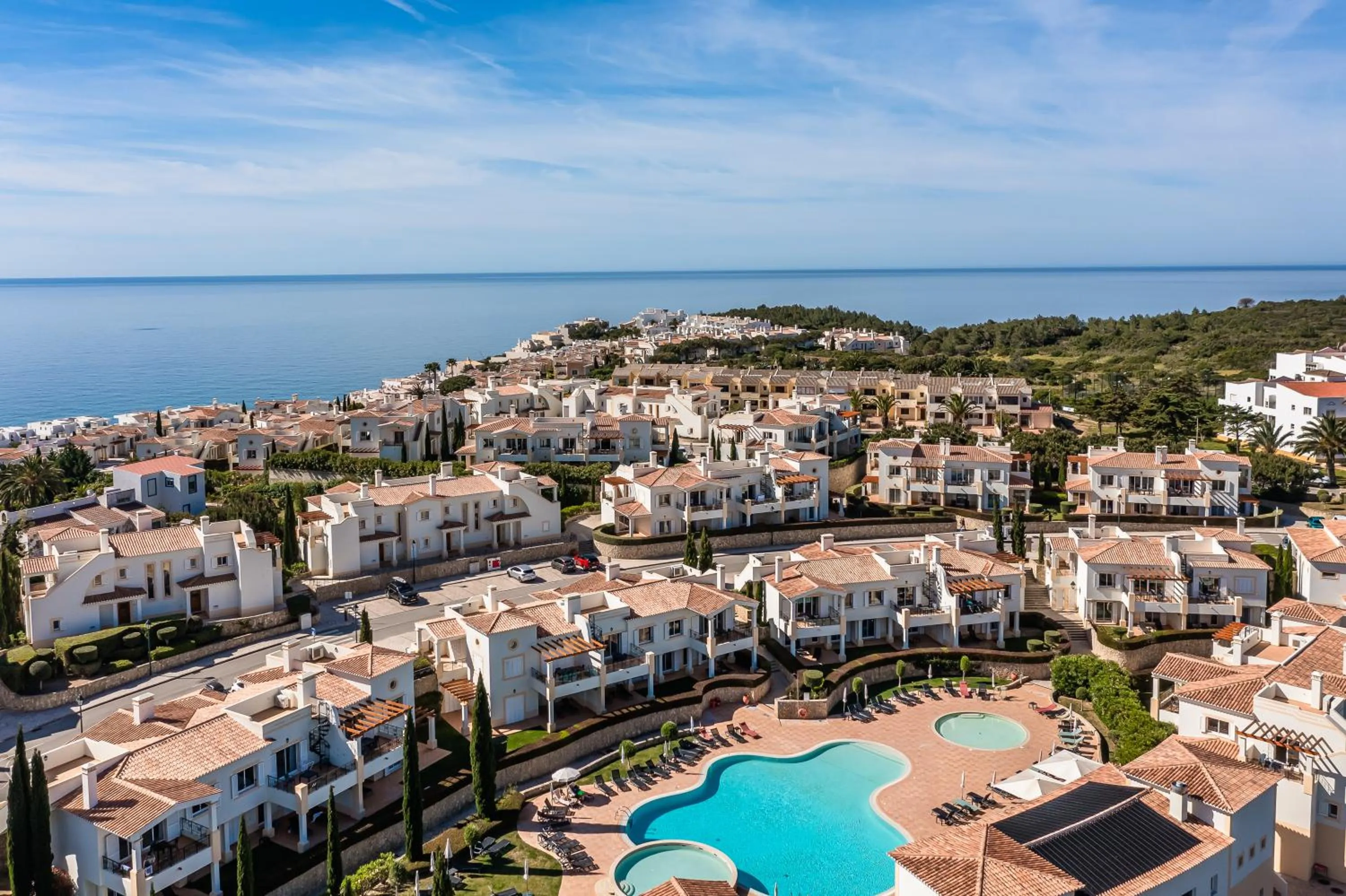 Bird's eye view in NAU Salema Beach Village