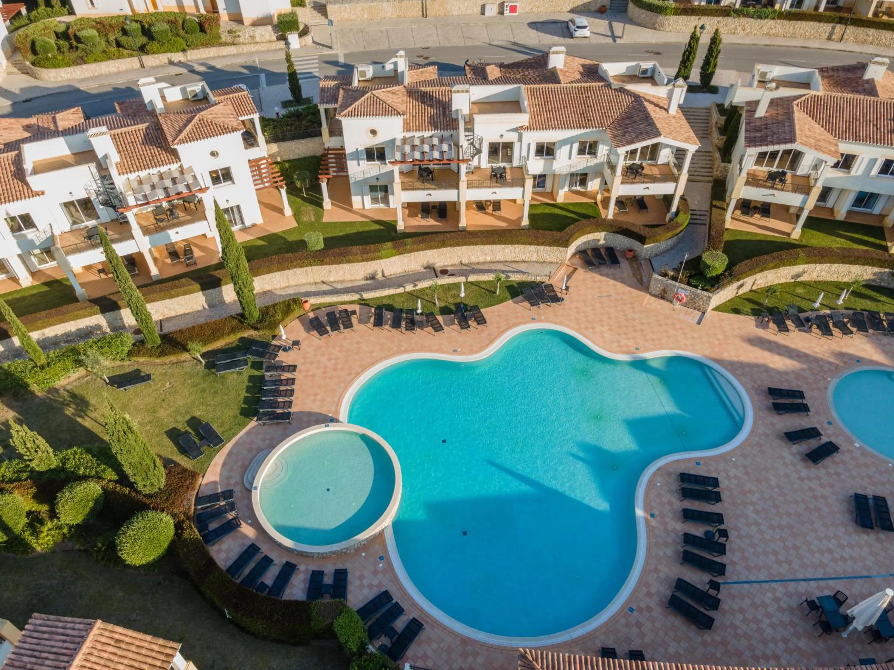 Bird's eye view in NAU Salema Beach Village