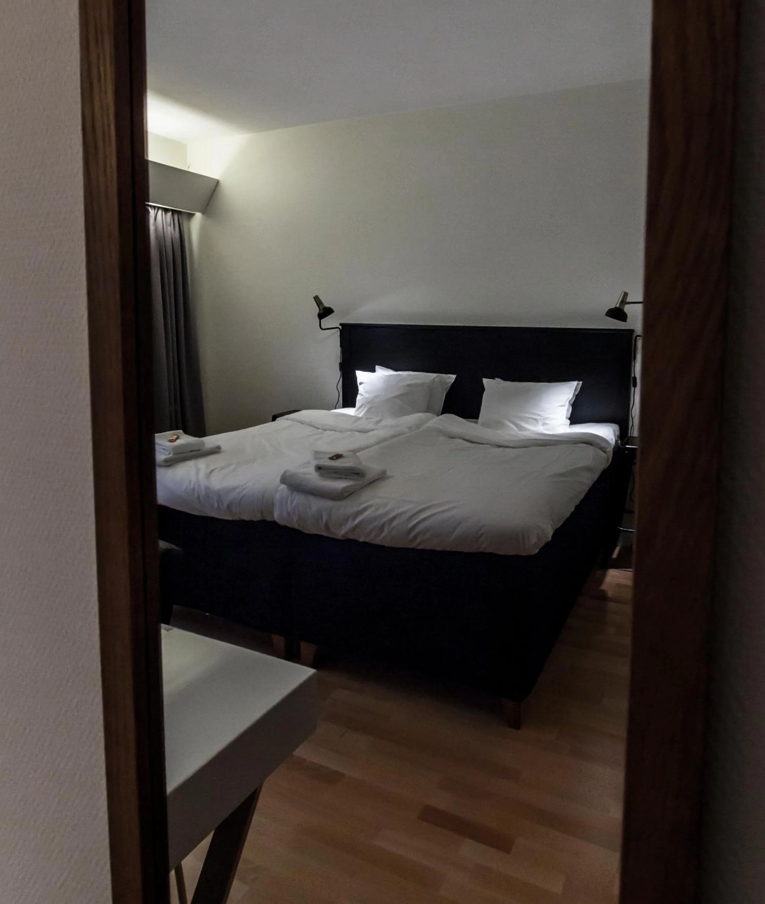 Bed in Hotell Alfred Nobel