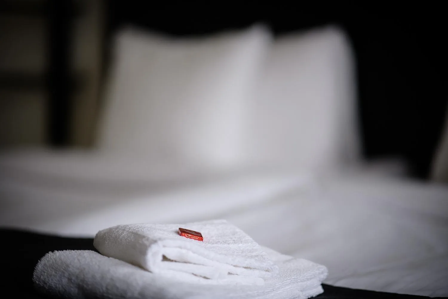 Bed in Hotell Alfred Nobel