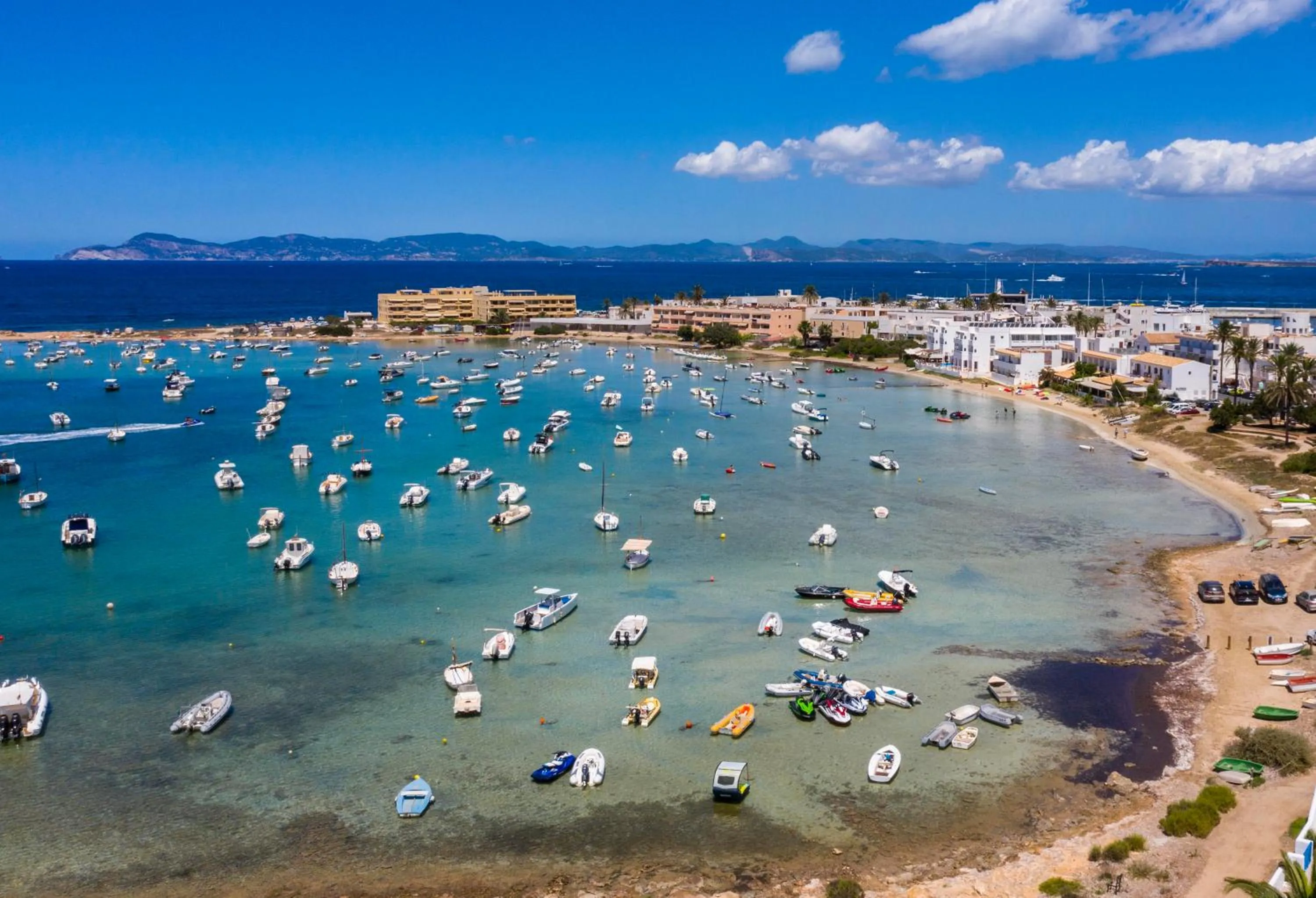 Bird's eye view in Hostal la Savina