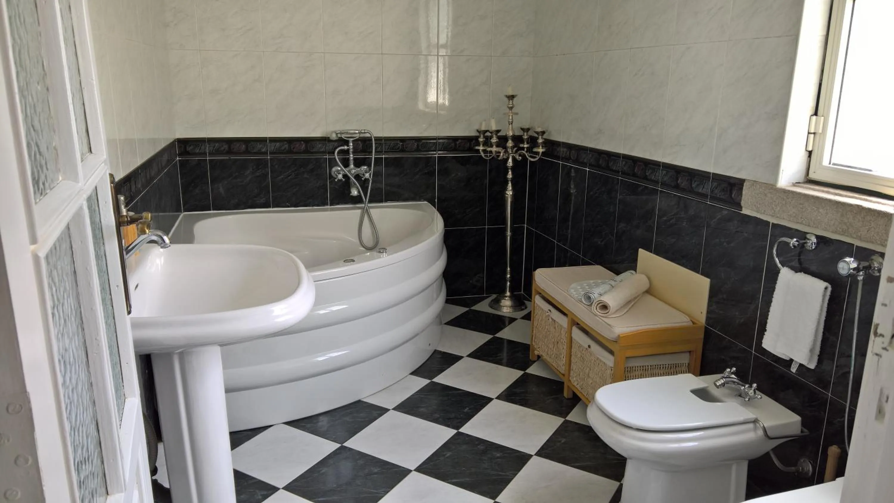 Bathroom in Estalagem da Liberdade