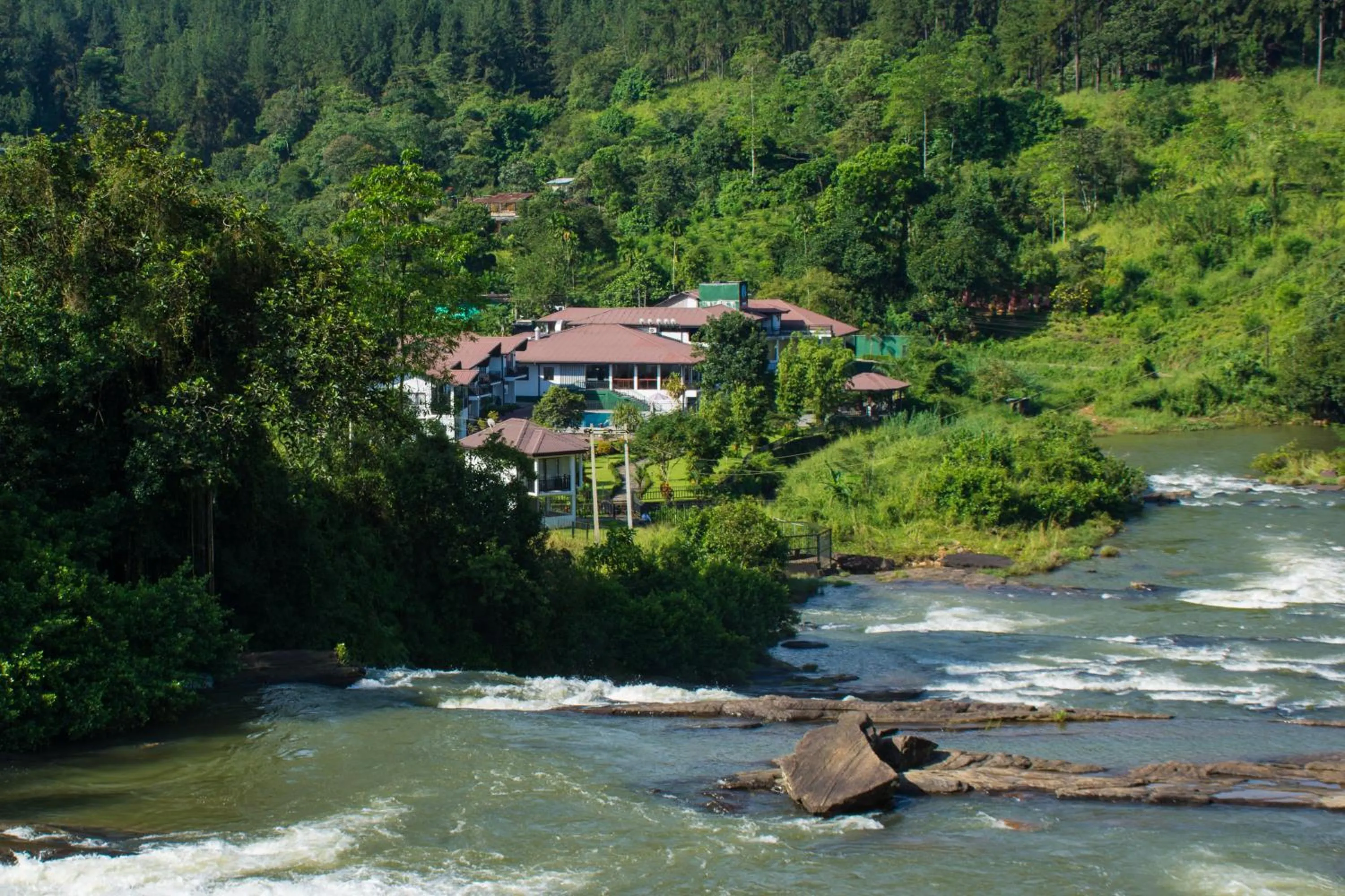 River view in Okwin Resort