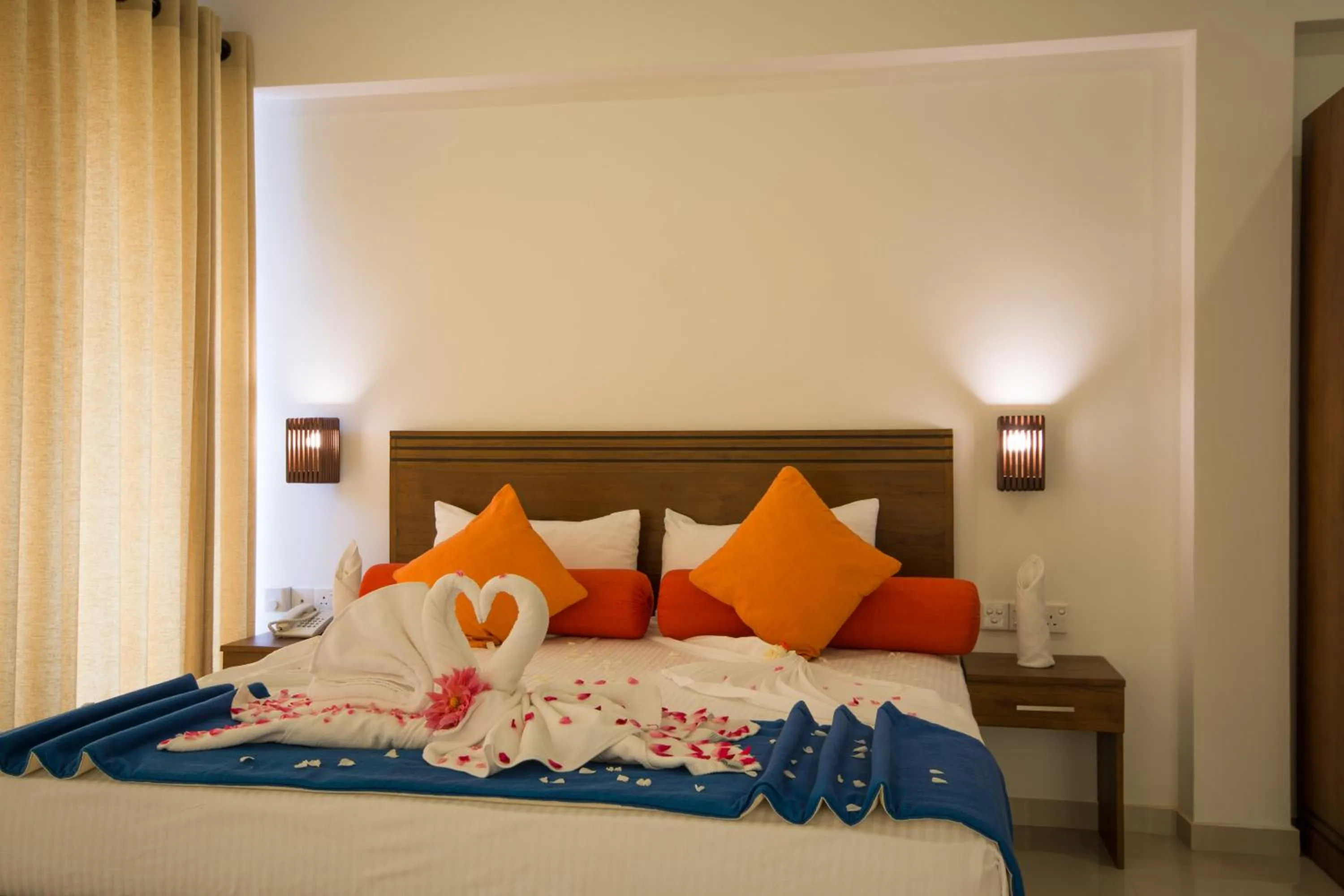 Bed in Okwin Resort
