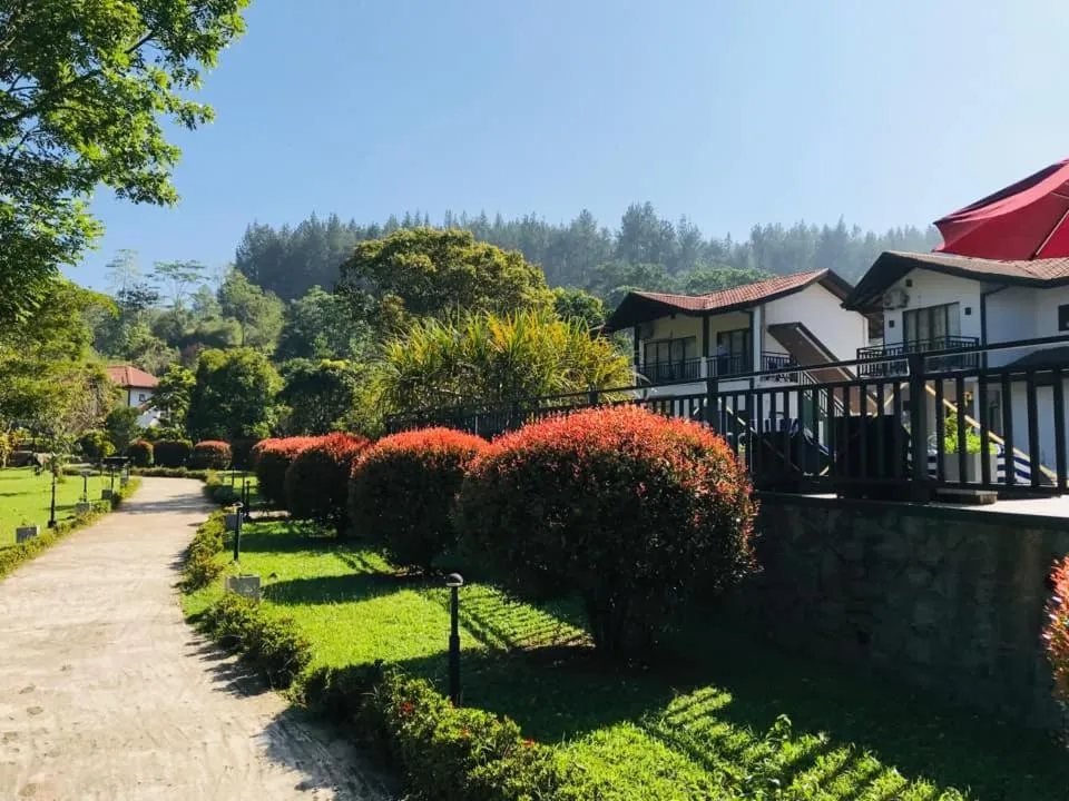 Garden view in Okwin Resort