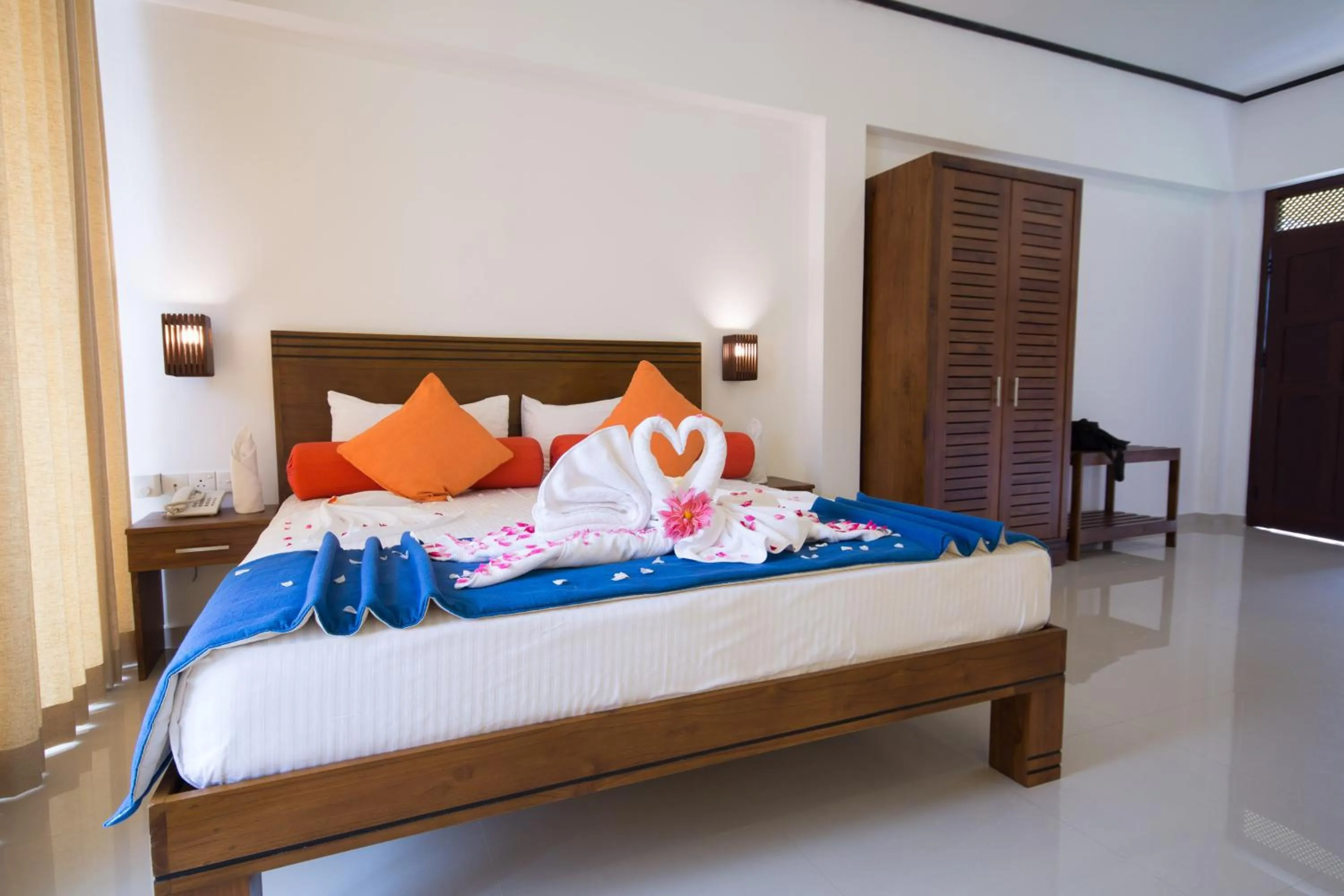 Bed in Okwin Resort