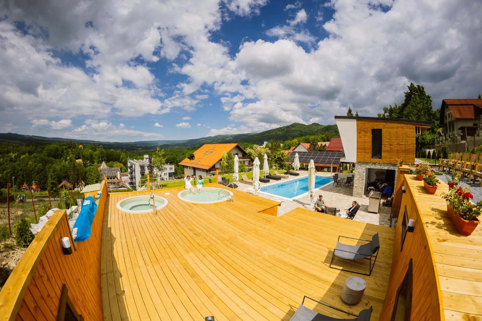 Natural landscape in Hotel Relax Sovata