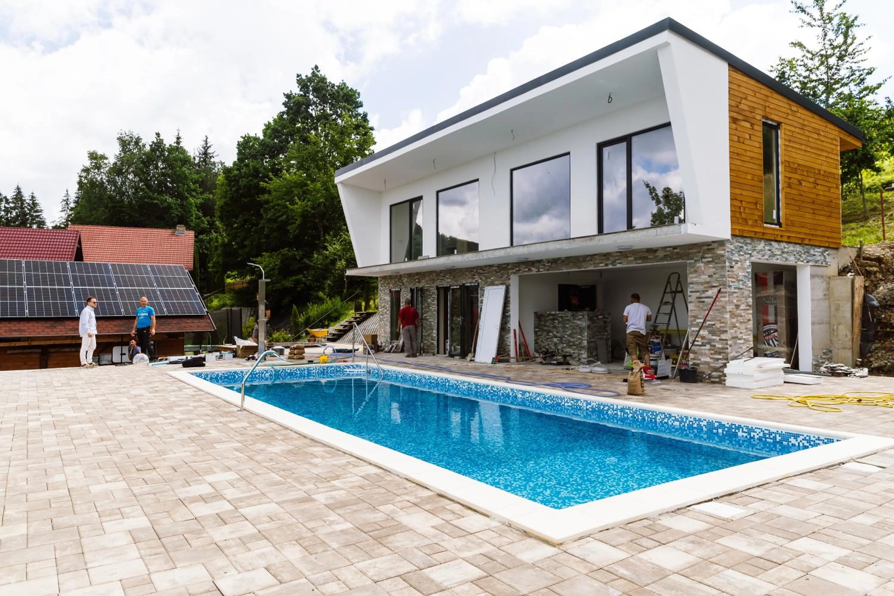 Swimming pool in Hotel Relax Sovata