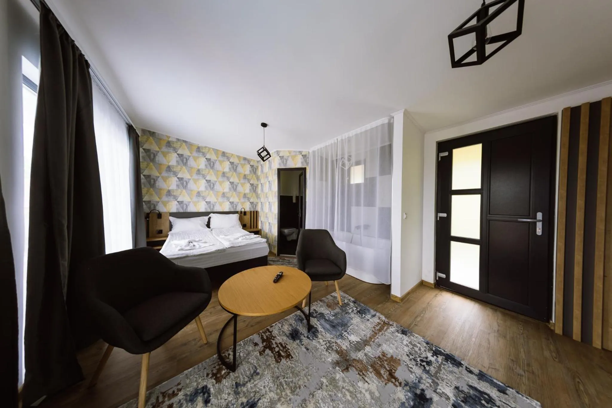 Bed in Hotel Relax Sovata