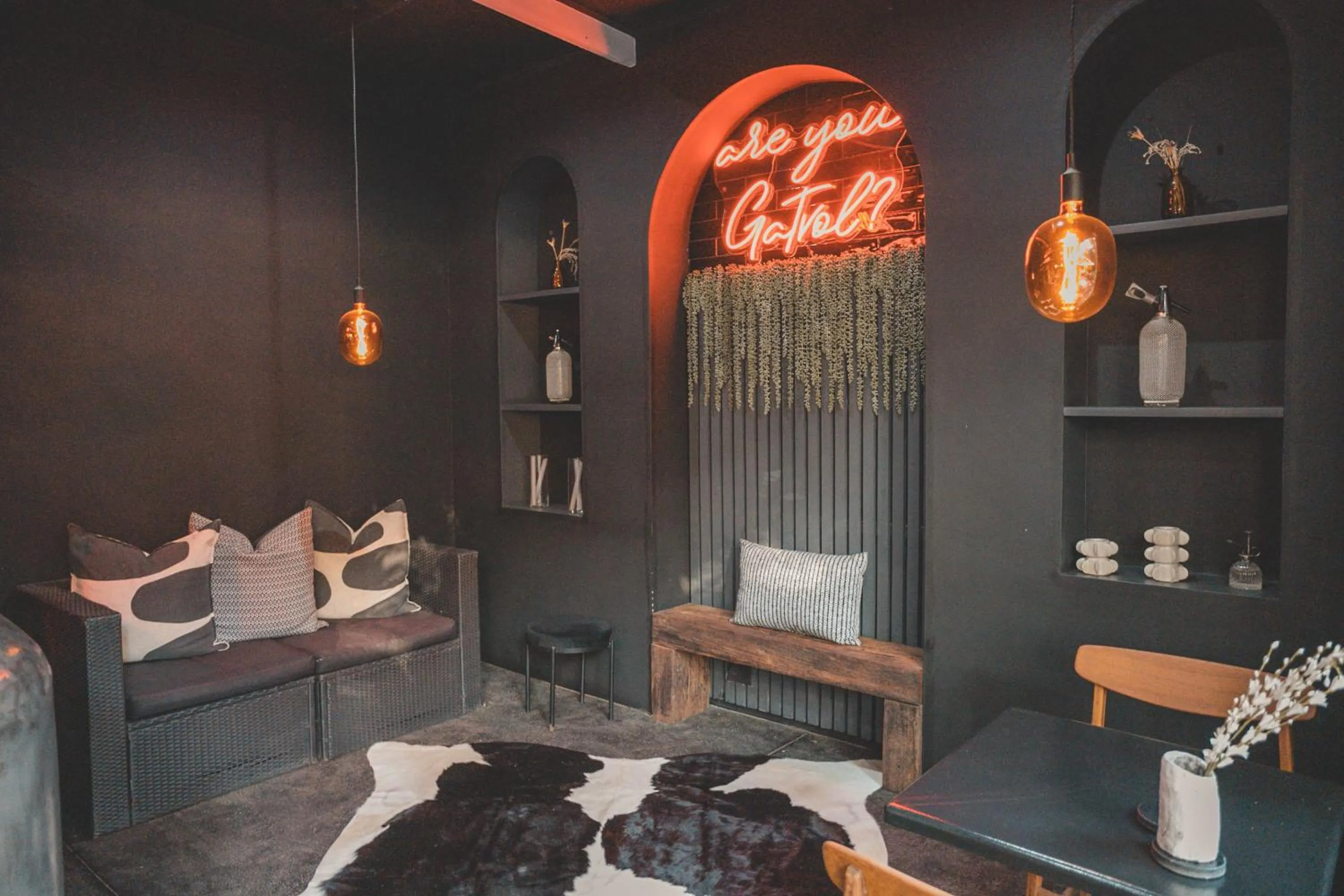 Lounge or bar in Beside Still Waters Boutique Hotel