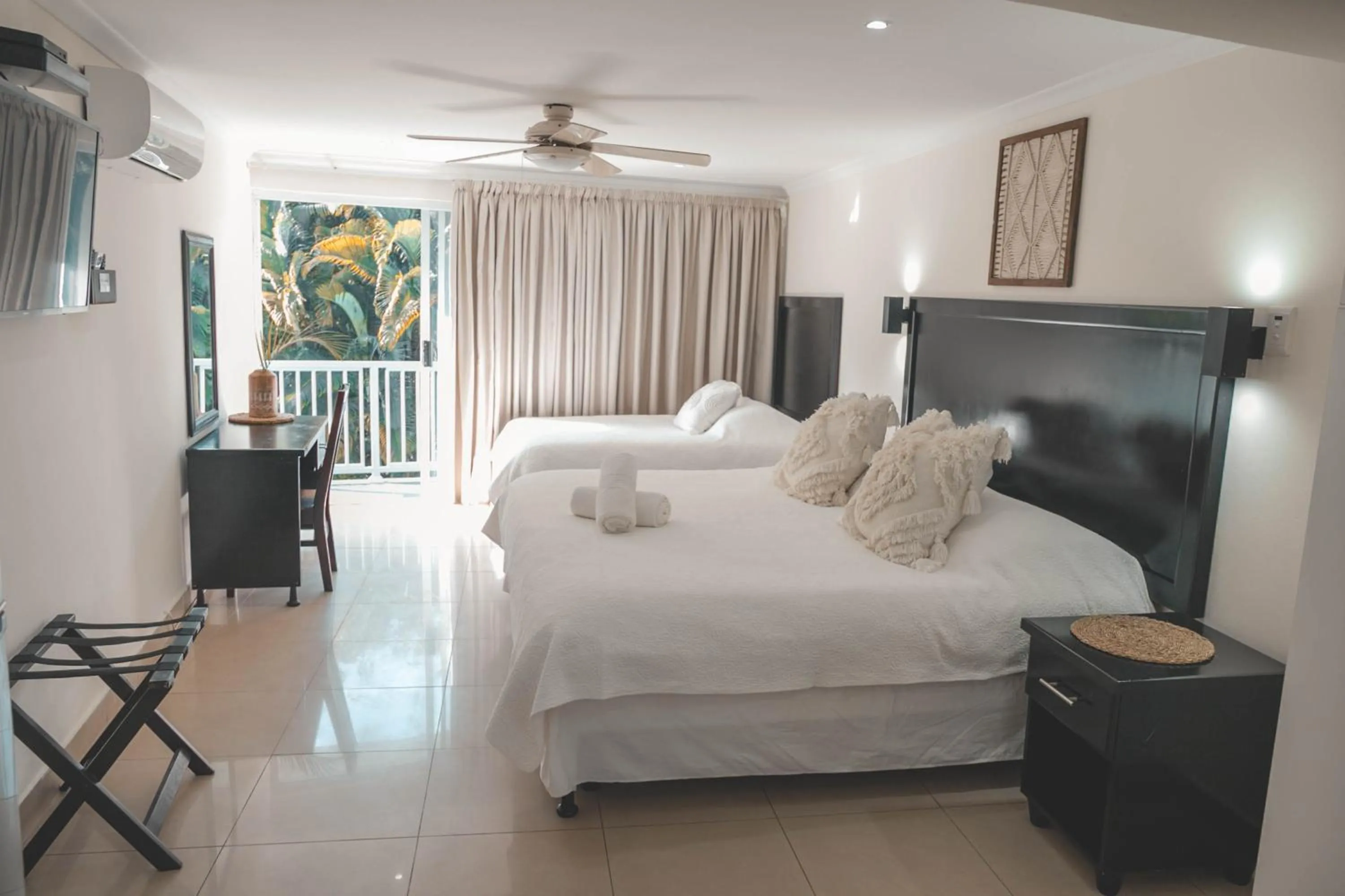 Bed in Beside Still Waters Boutique Hotel