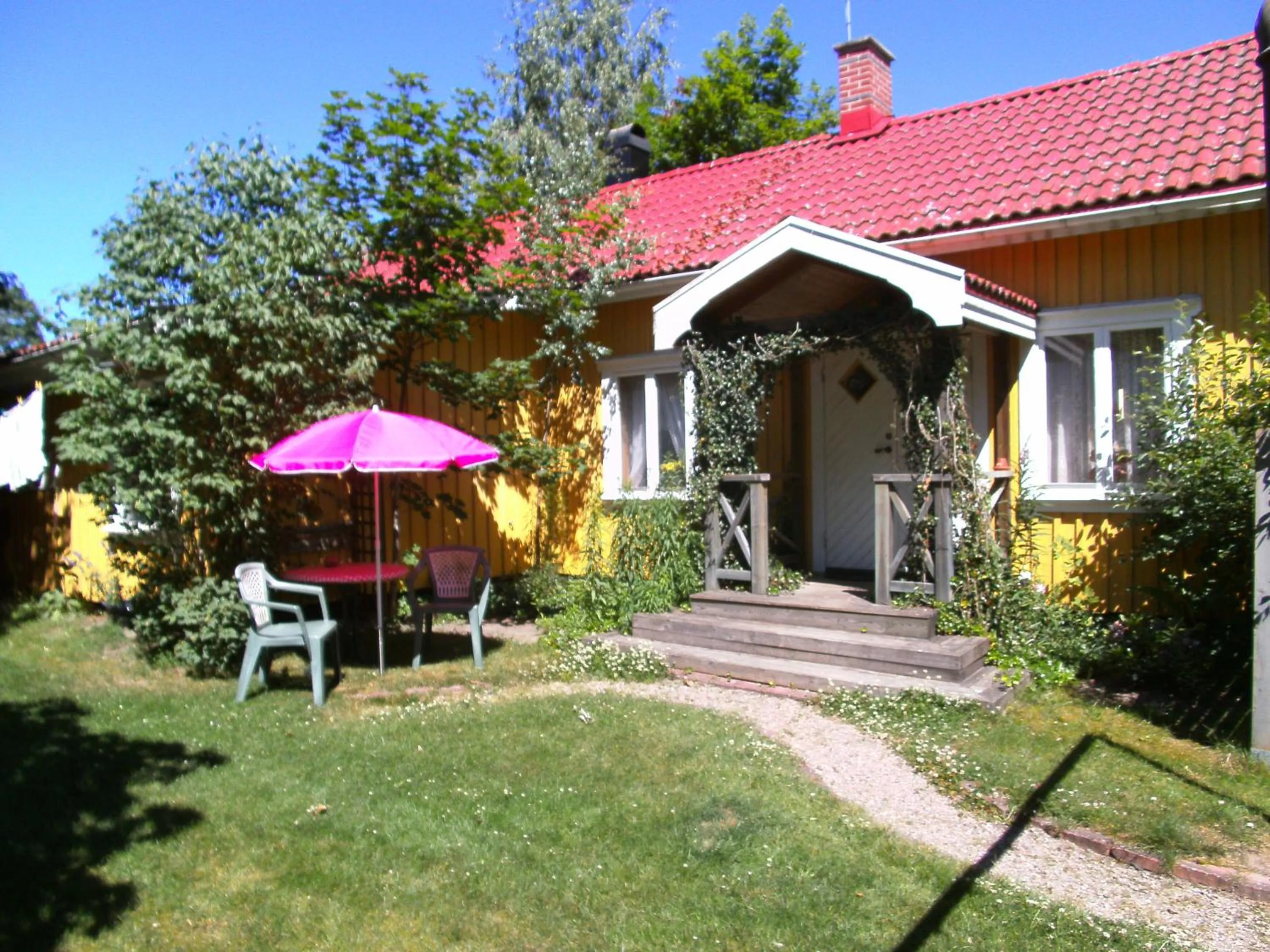 Property building in Madam Blå Hotel