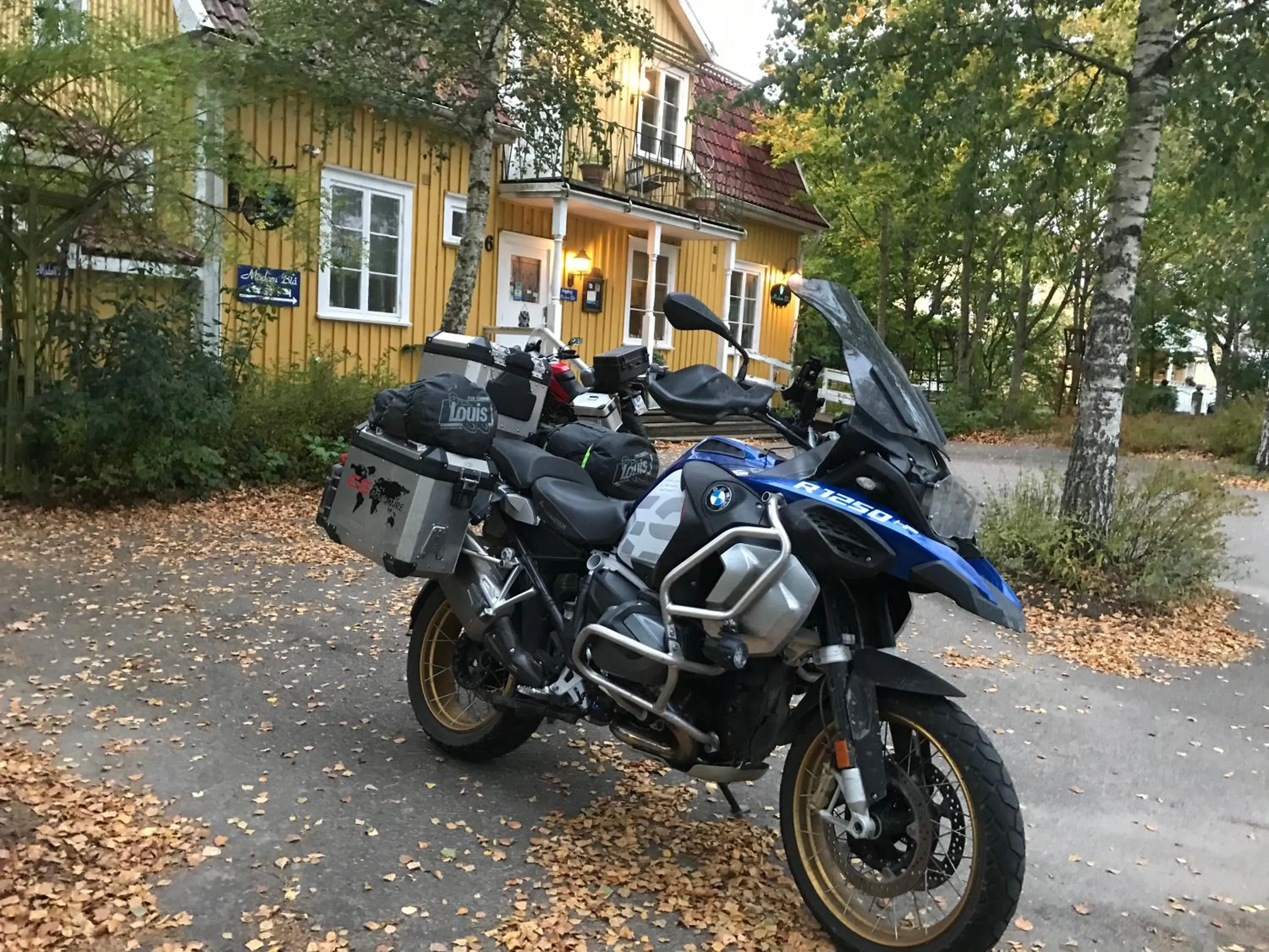 Property building in Madam Blå Hotel