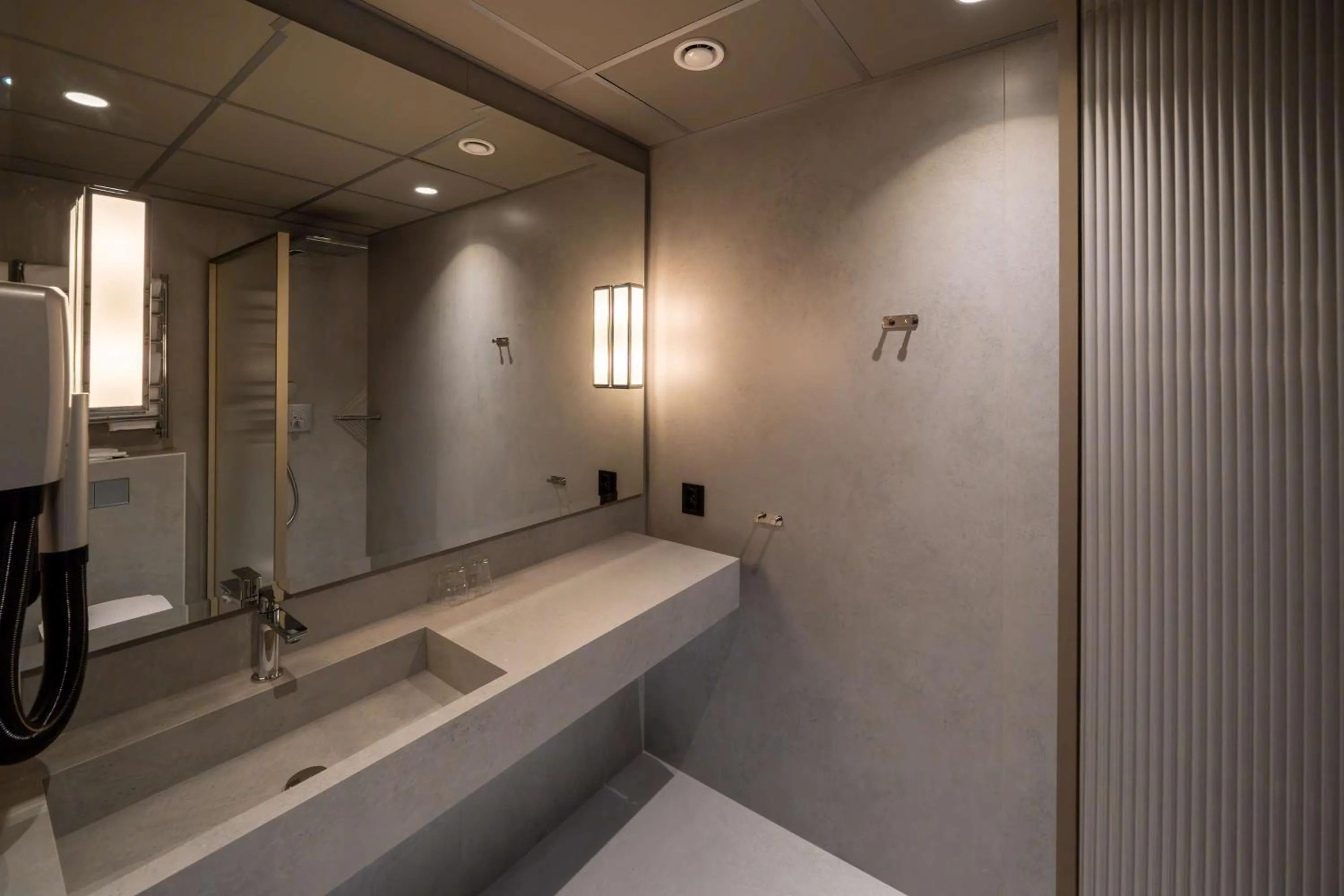 Bathroom in Scandic Arvika