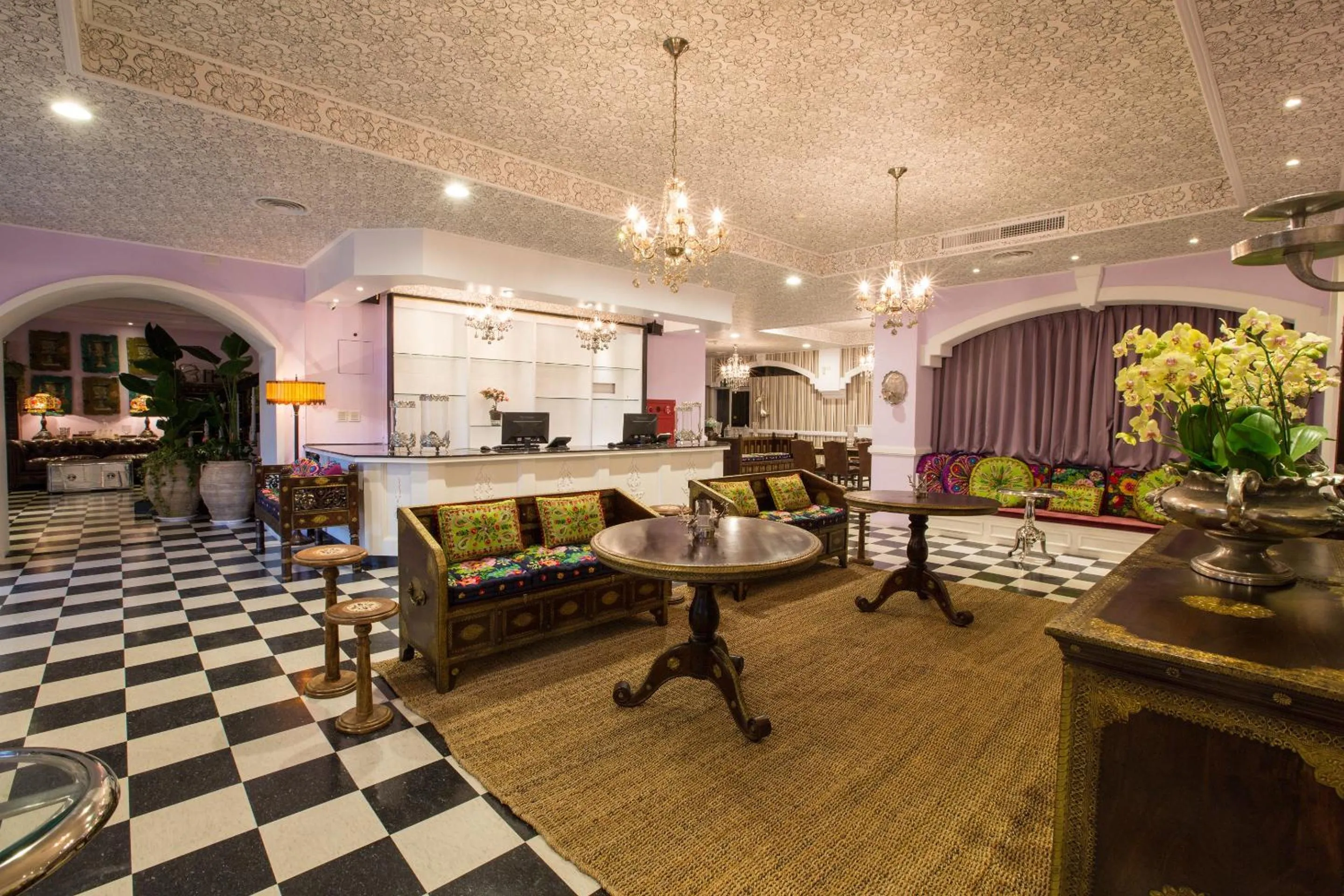 Lobby or reception in Jinhue Hotel