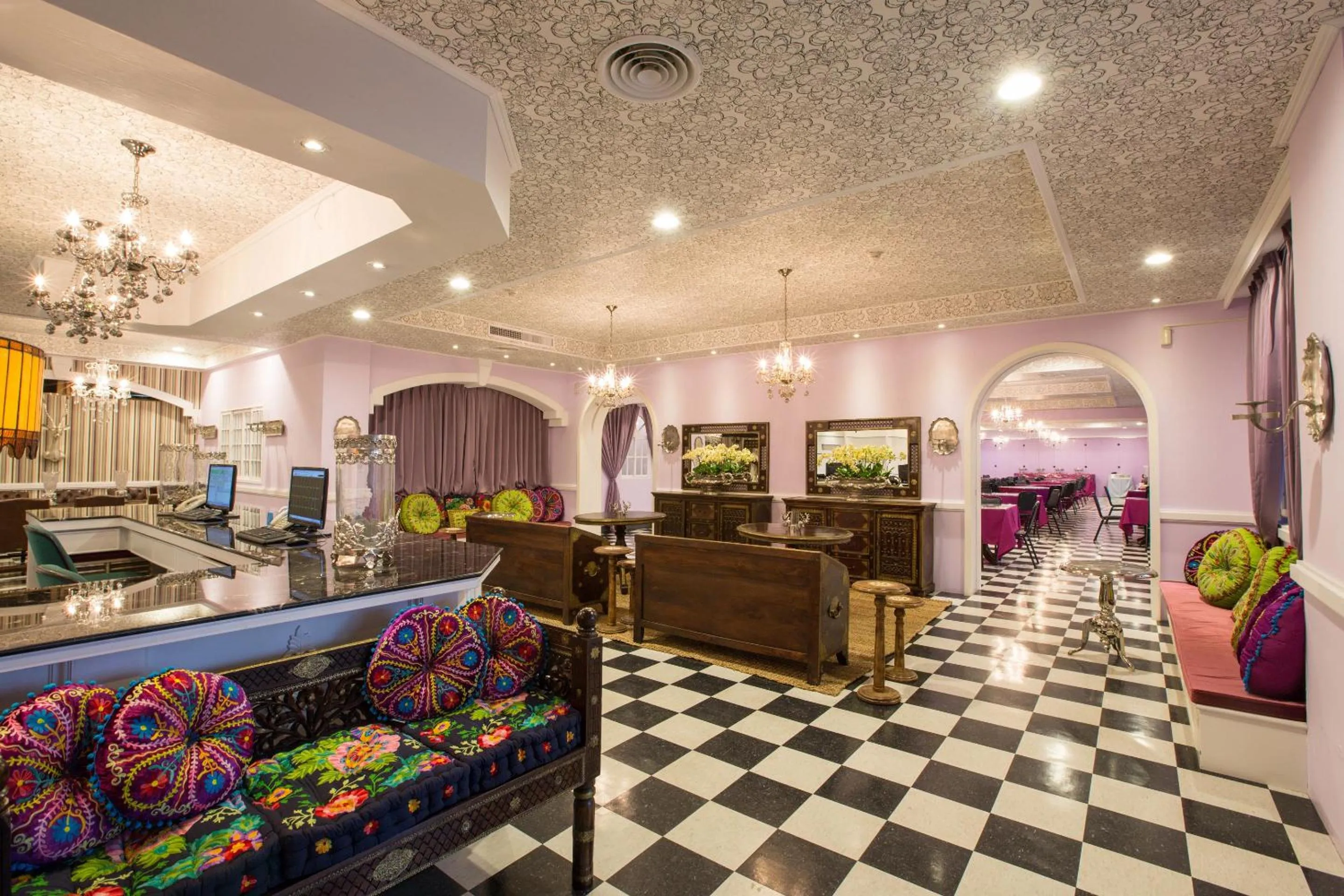 Lobby or reception in Jinhue Hotel