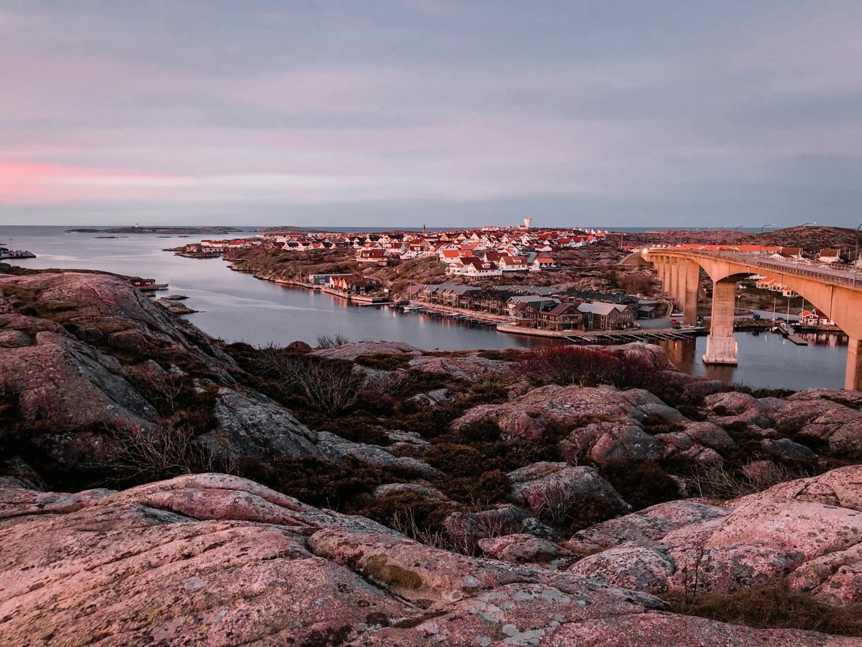 City view in Smögens Hafvsbad