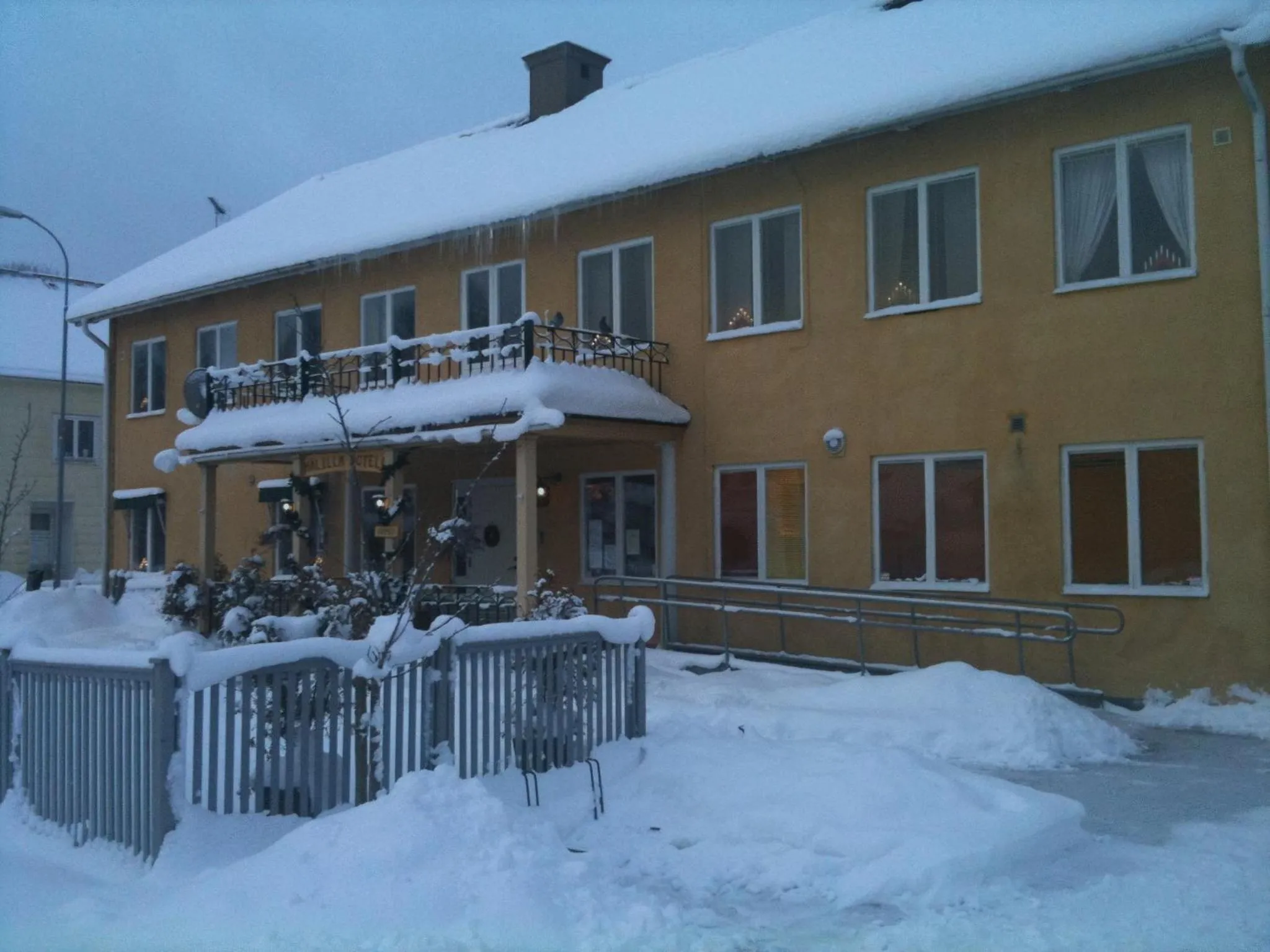 Property building in Målilla Hotell & Restaurang