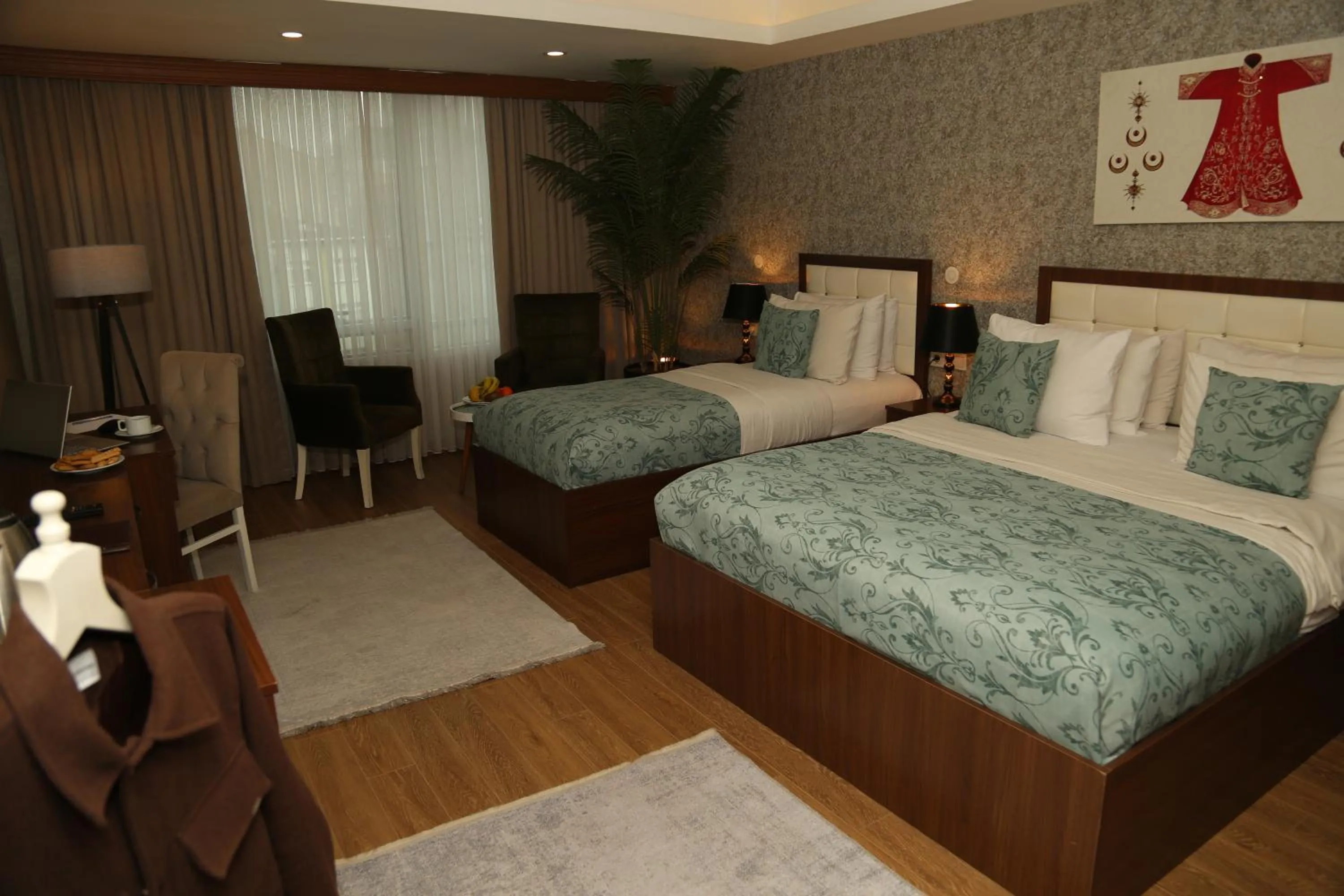 Photo of the whole room, Bed in Cebeci Grand Hotel