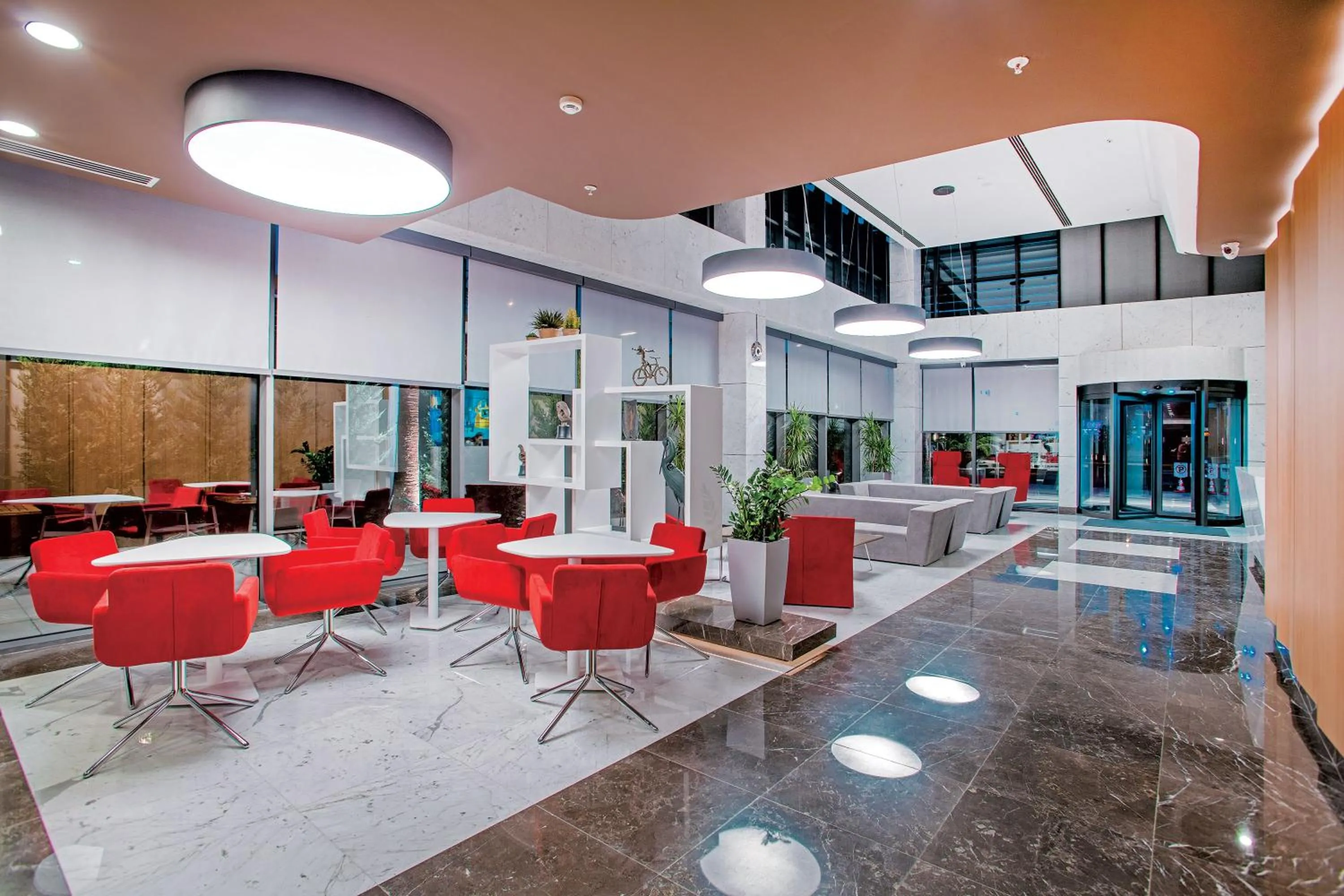 Library in Mia City Hotel