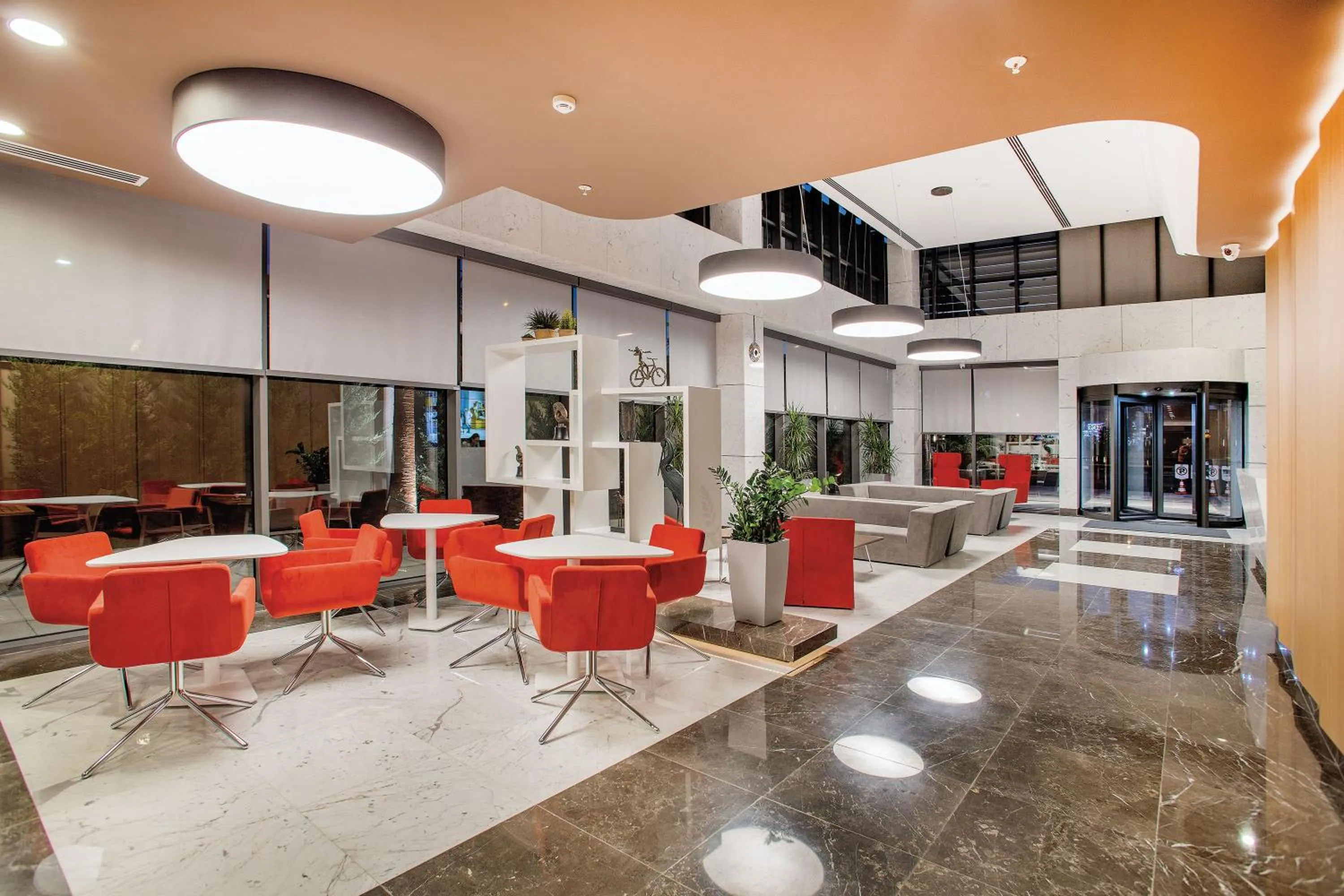 Library in Mia City Hotel