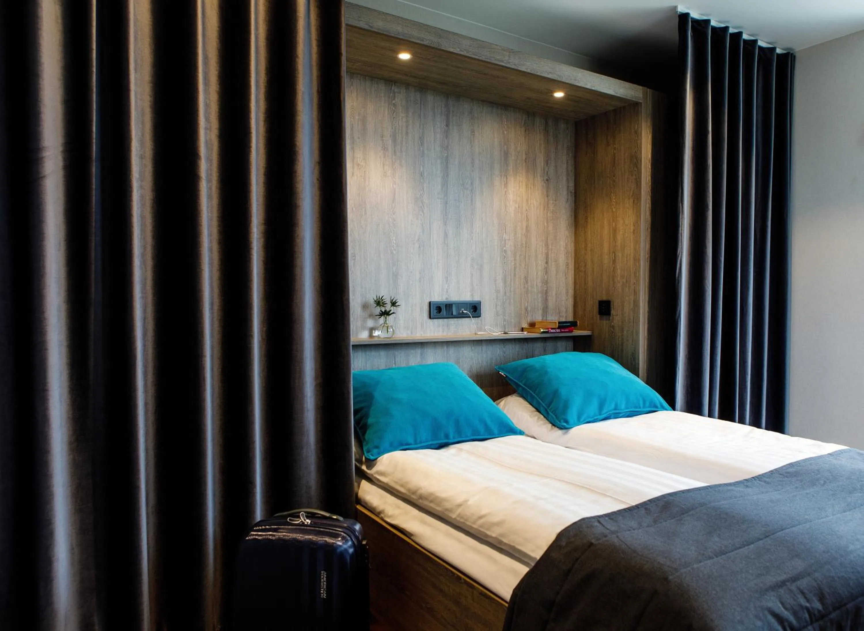 Bed in Hotell Nissastigen