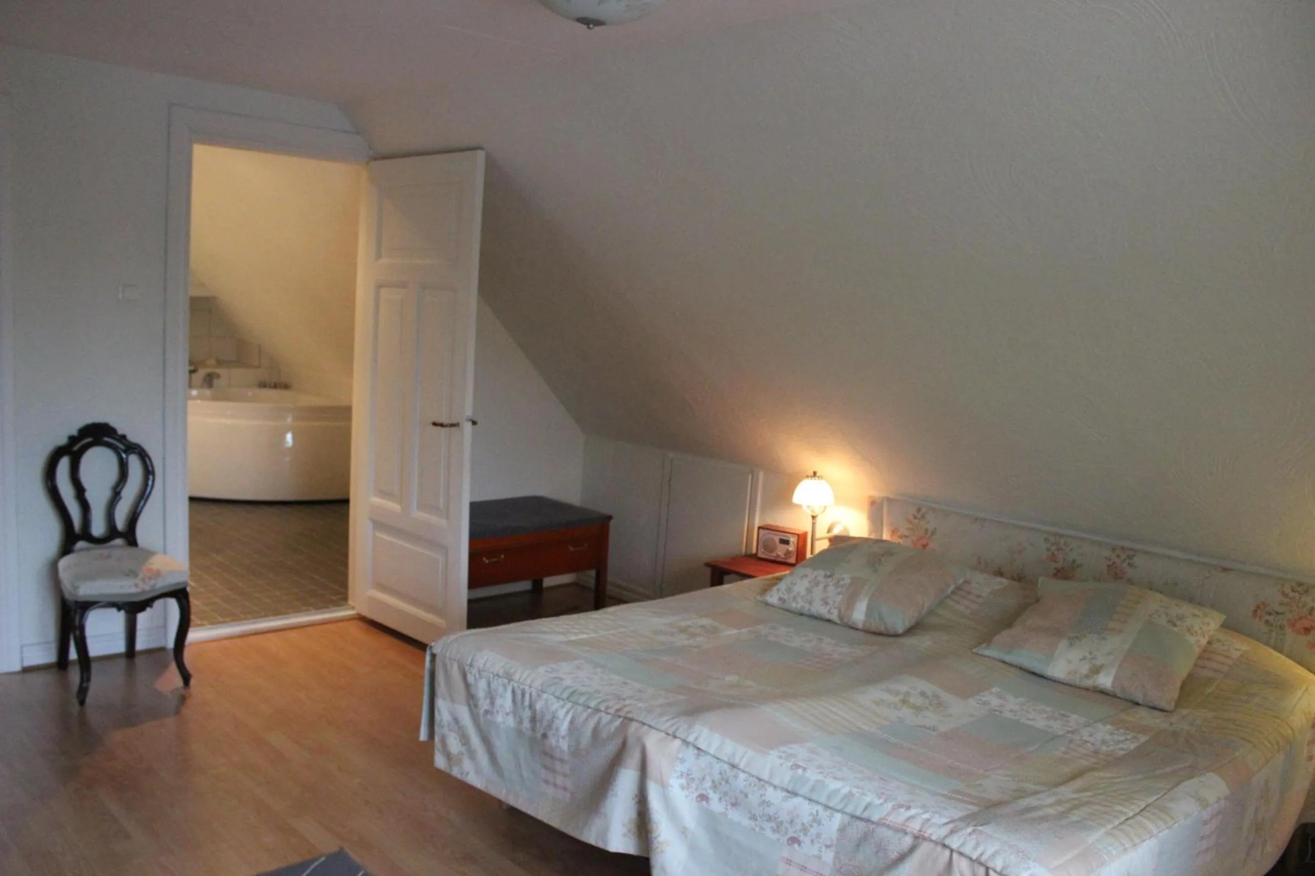 Bedroom, Bed in Skivarps Gästgivaregård