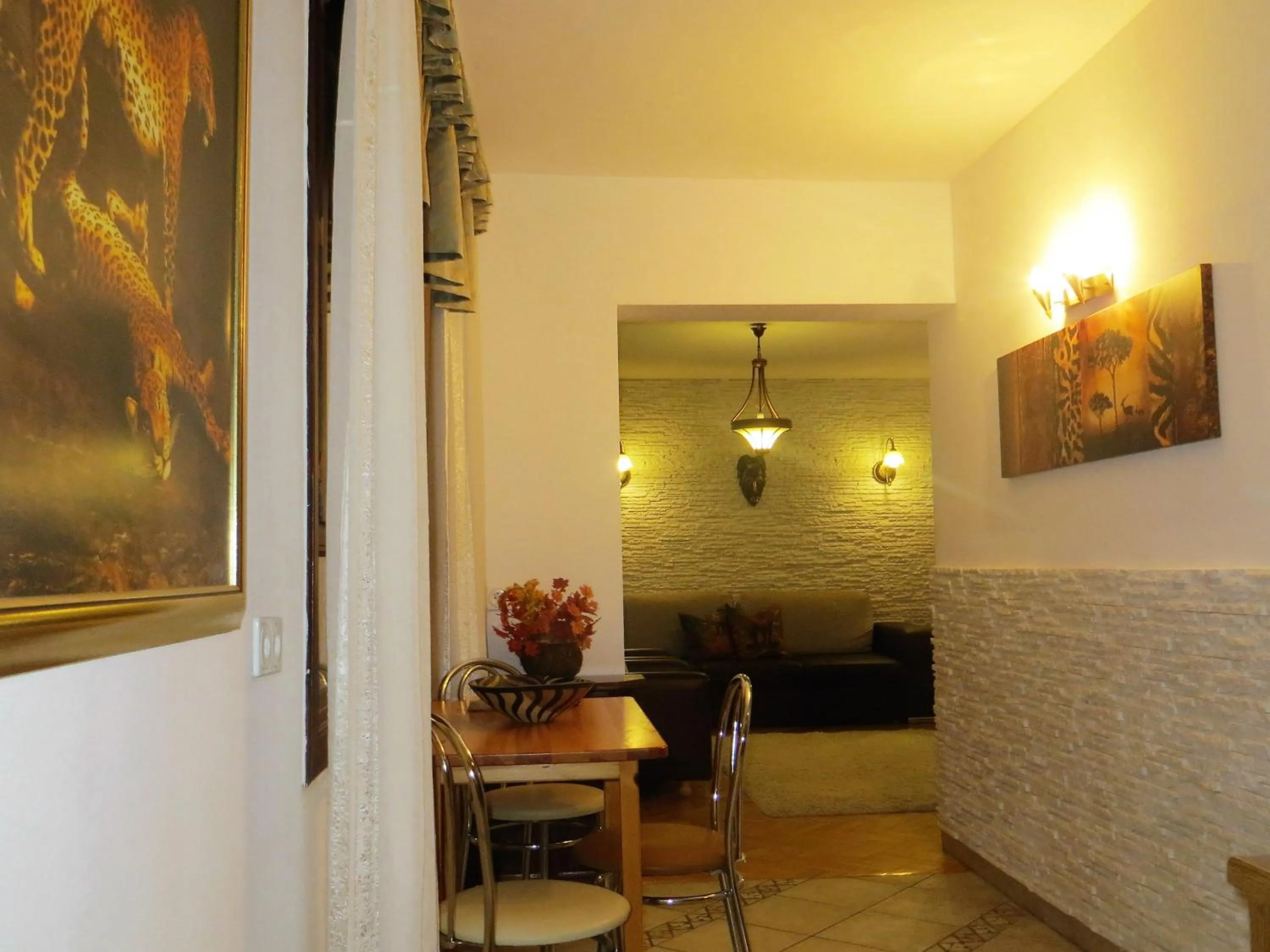 Dining area in Residenz Polenia