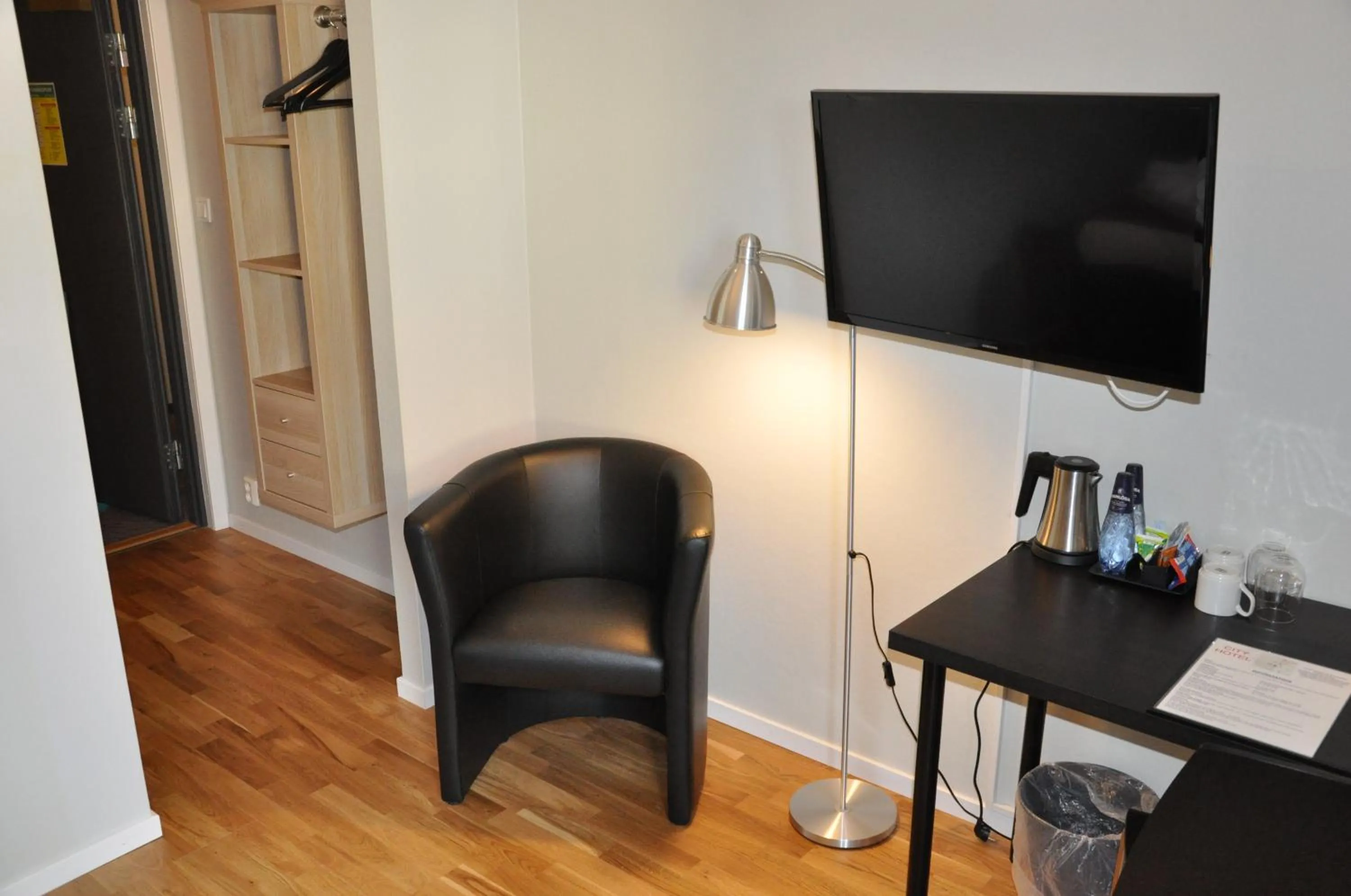 Seating area in City Hotel