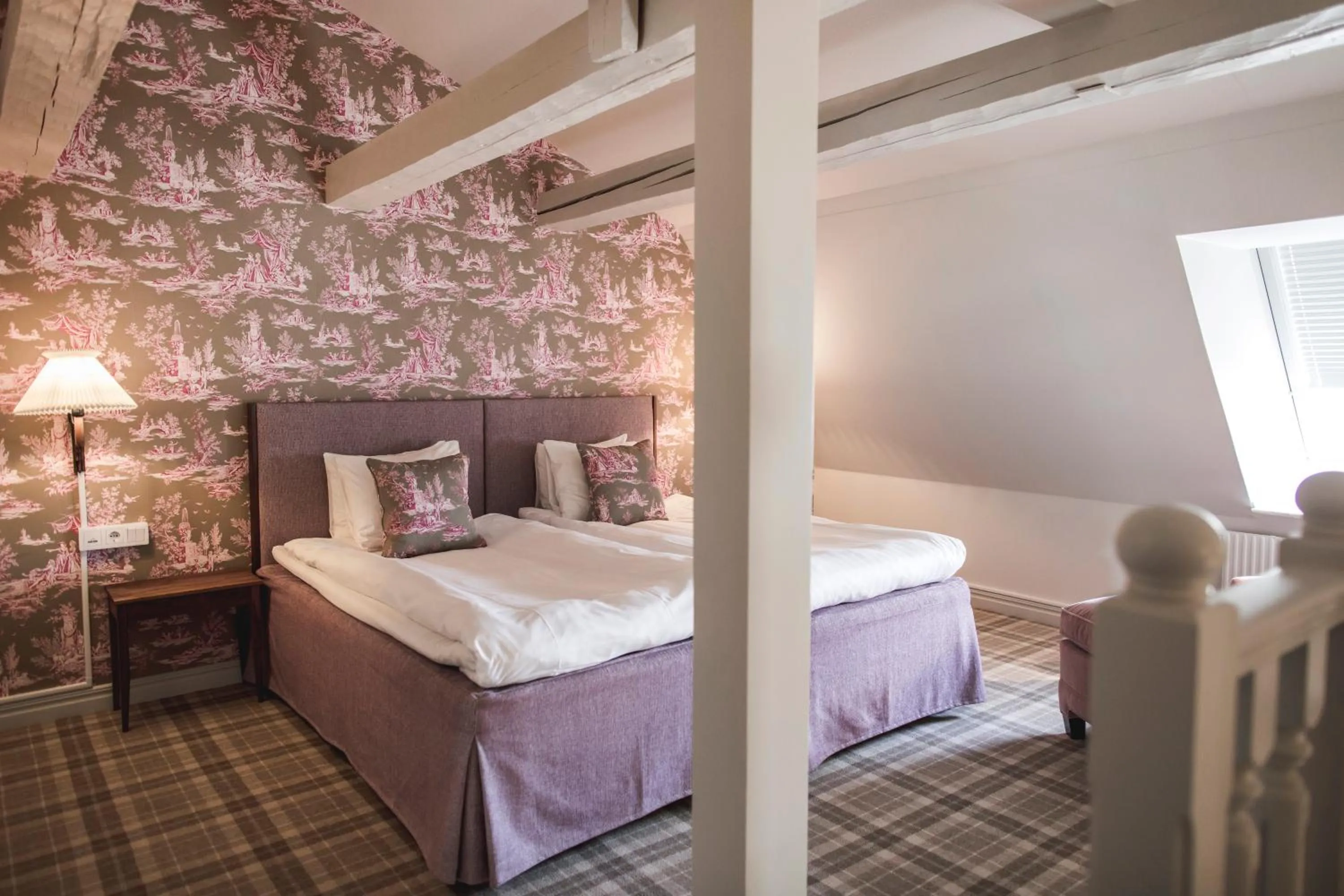 Property building, Bed in Hooks Herrgård