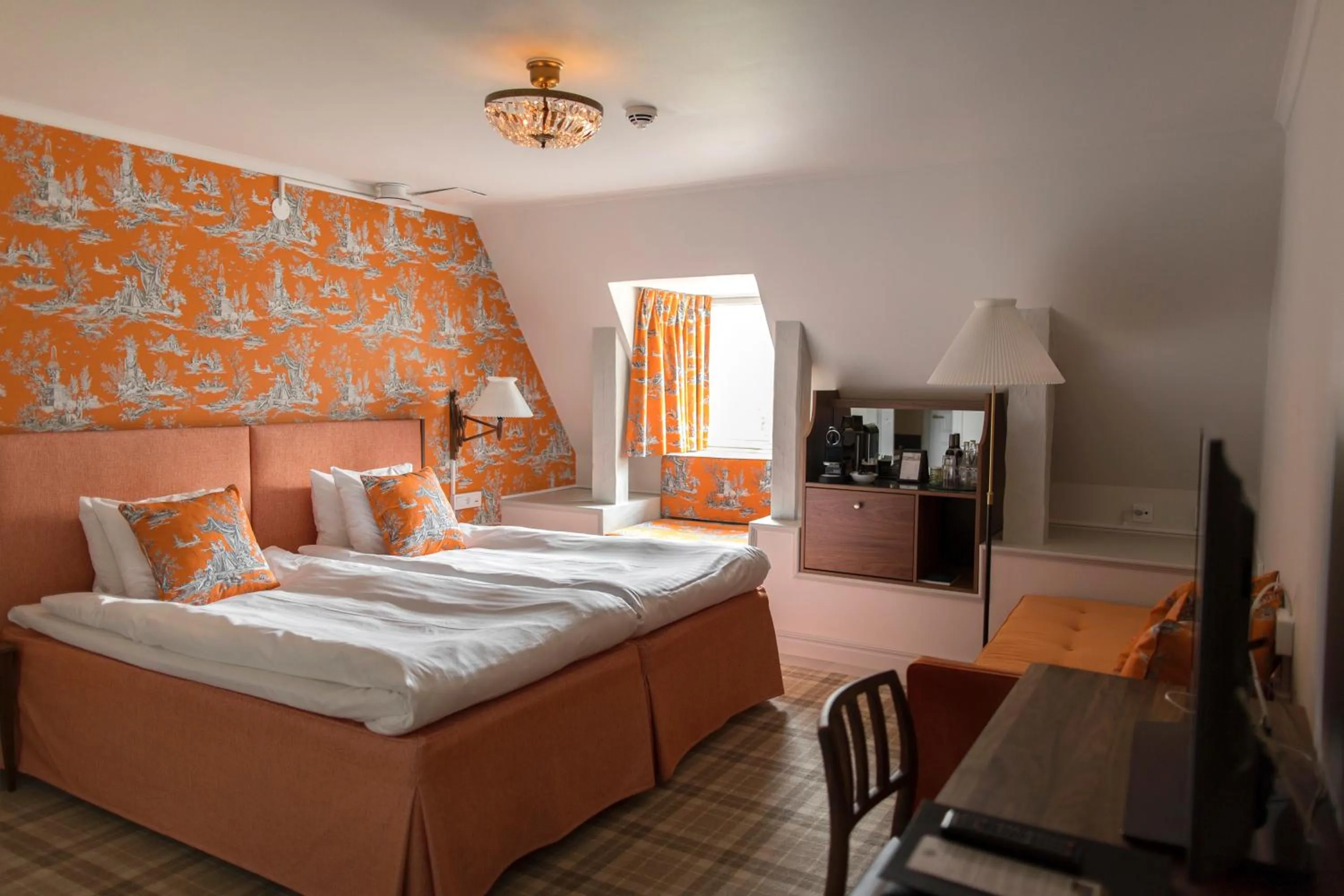 Property building, Bed in Hooks Herrgård