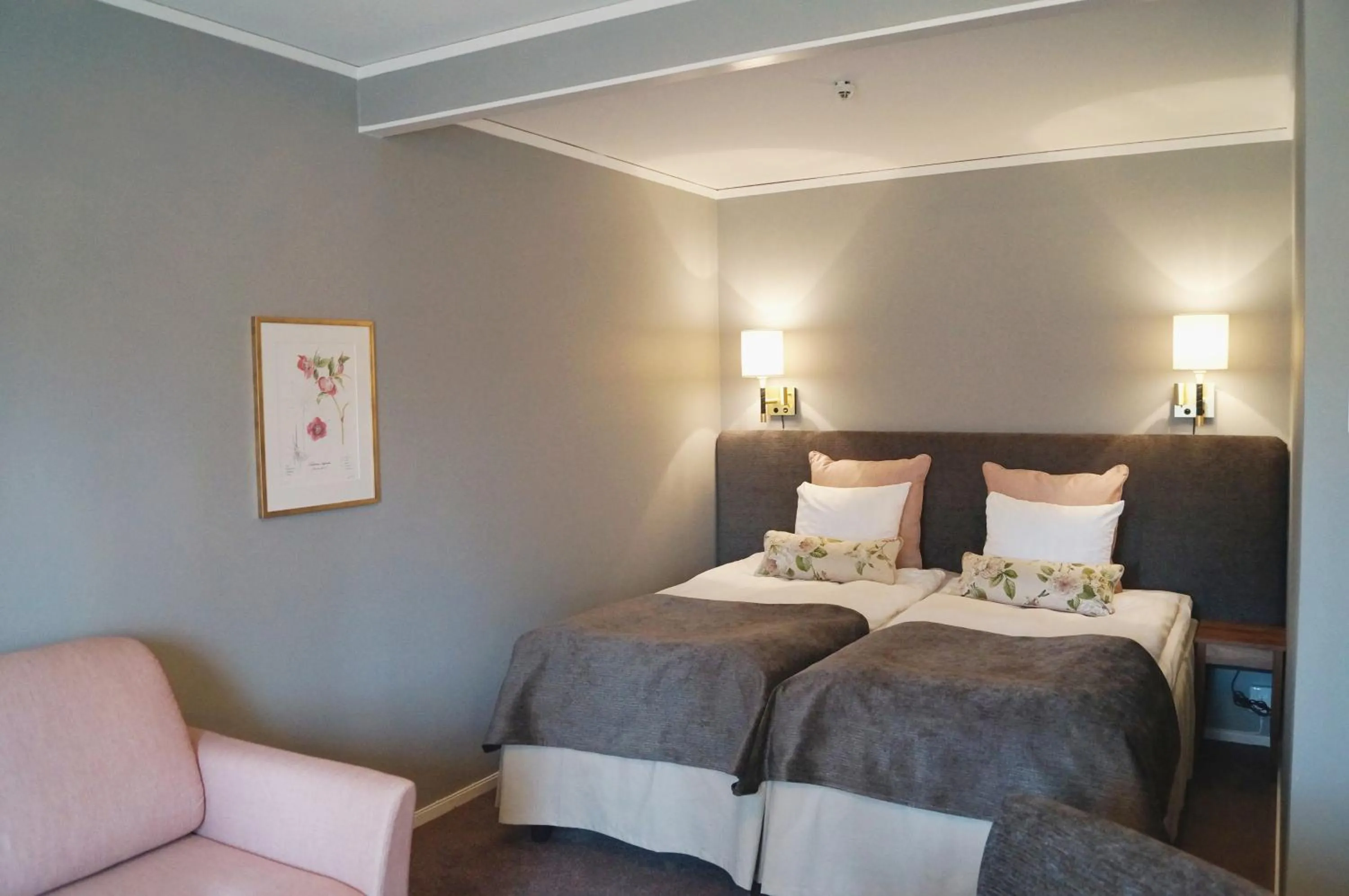 Property building, Bed in Hooks Herrgård