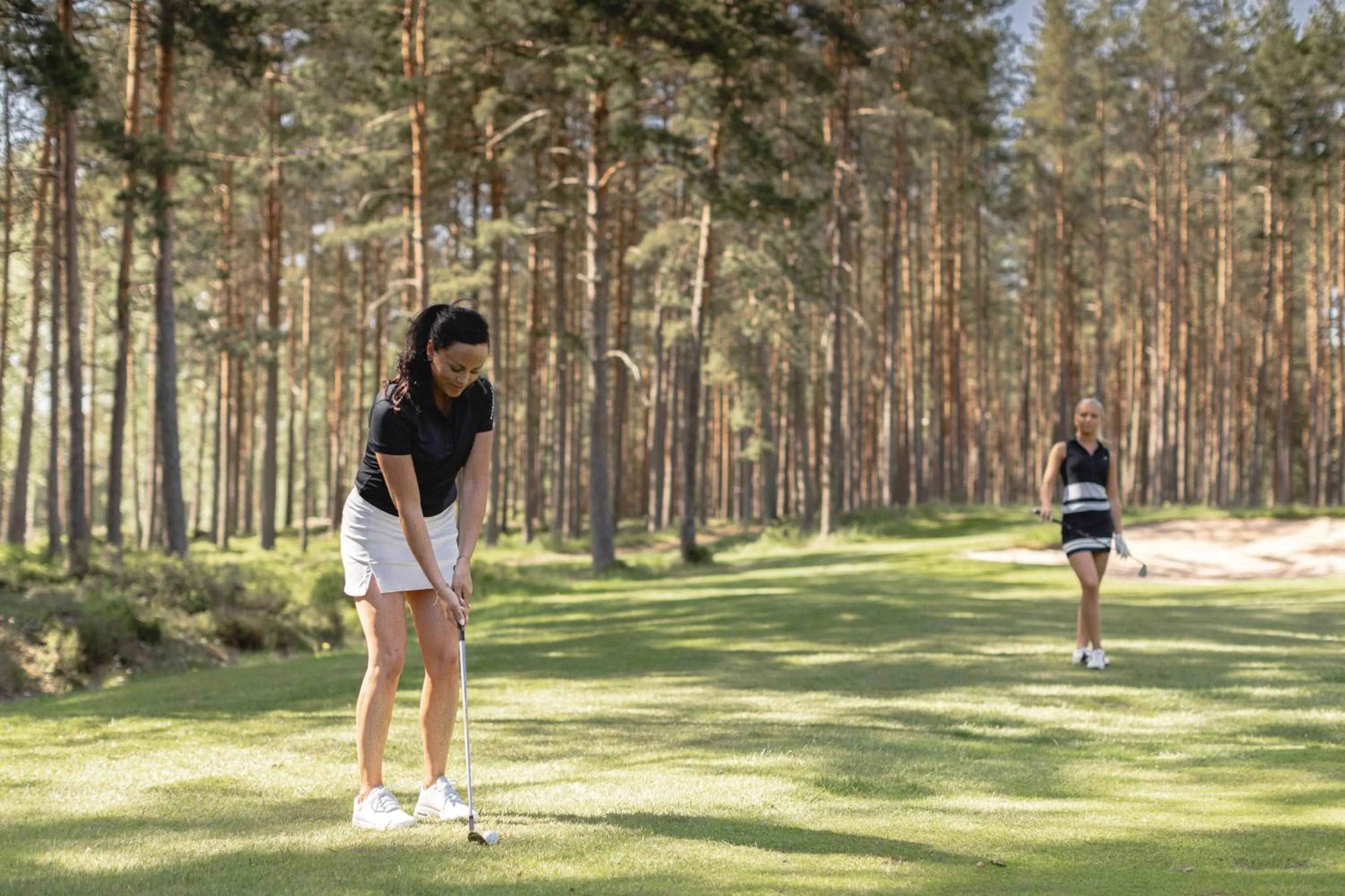 Golfcourse in Hooks Herrgård