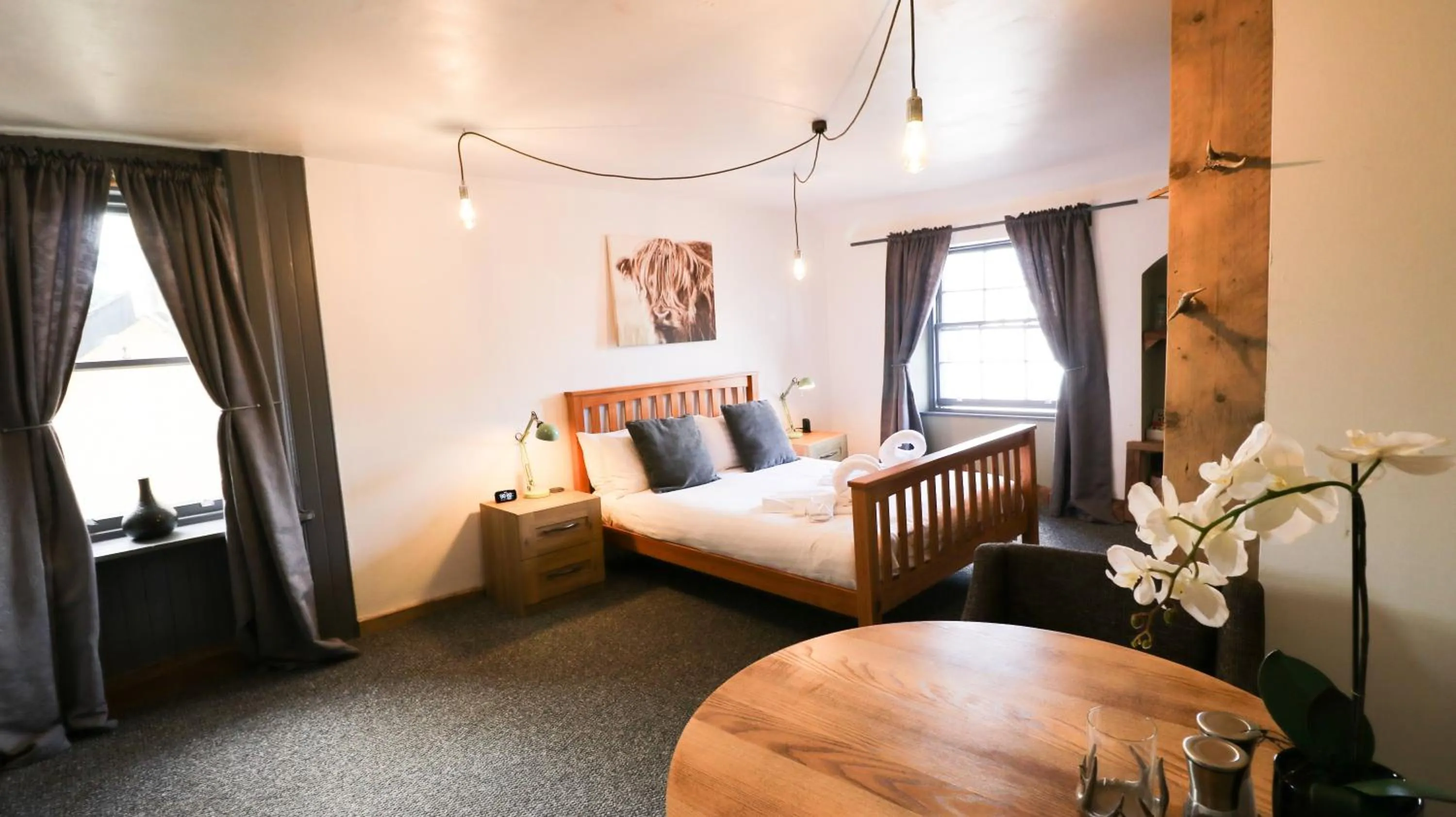 Bed in The Inn at Kippen