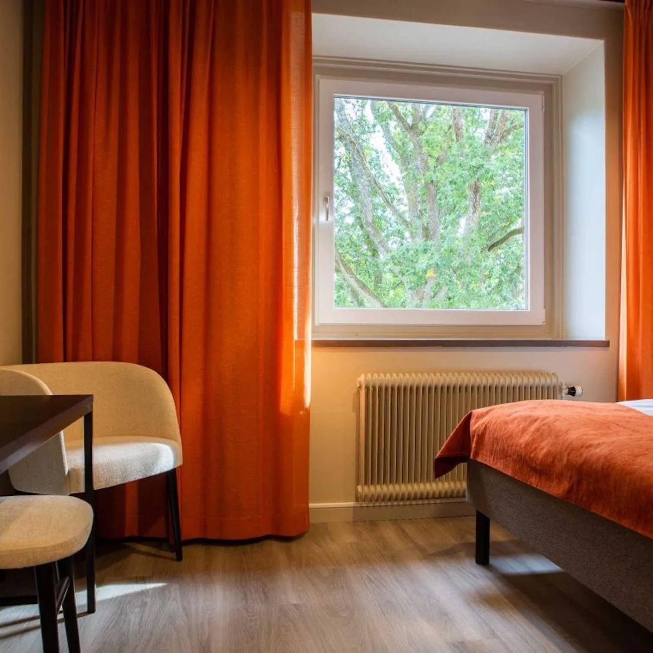 Bedroom, Bed in Hotell Hehrne