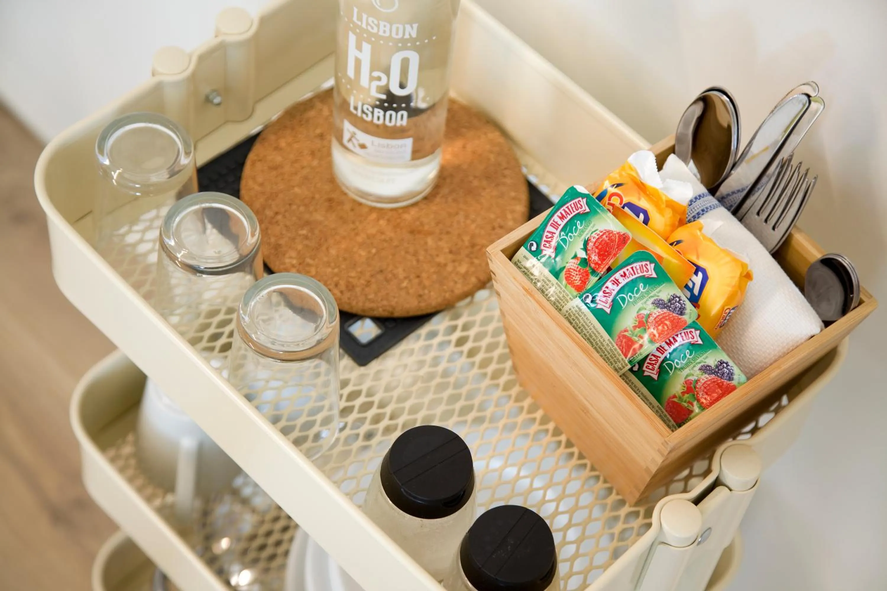 Decorative detail in Ascensor da Bica - Lisbon Serviced Apartments